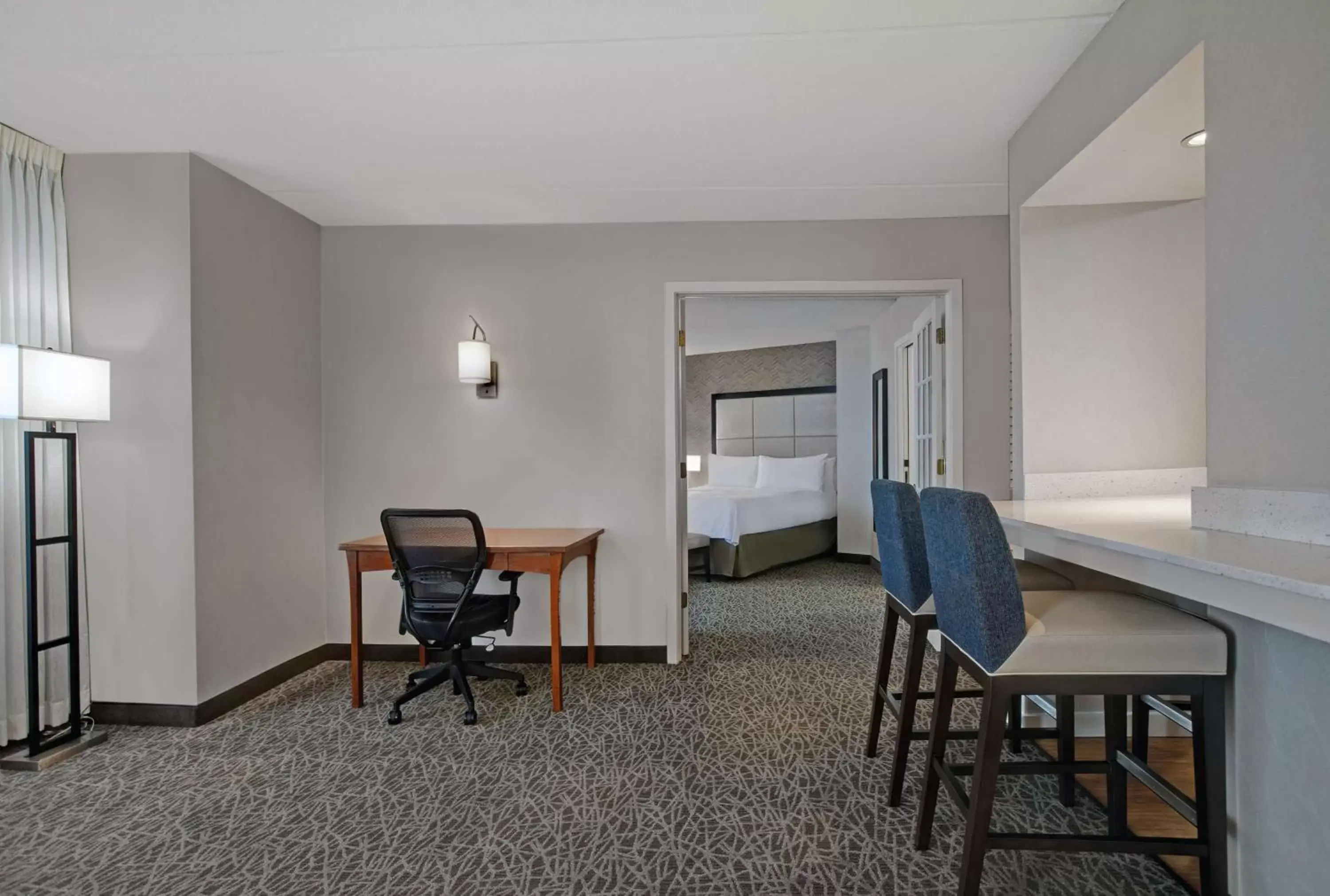 Bedroom in Homewood Suites by Hilton Chicago-Lincolnshire