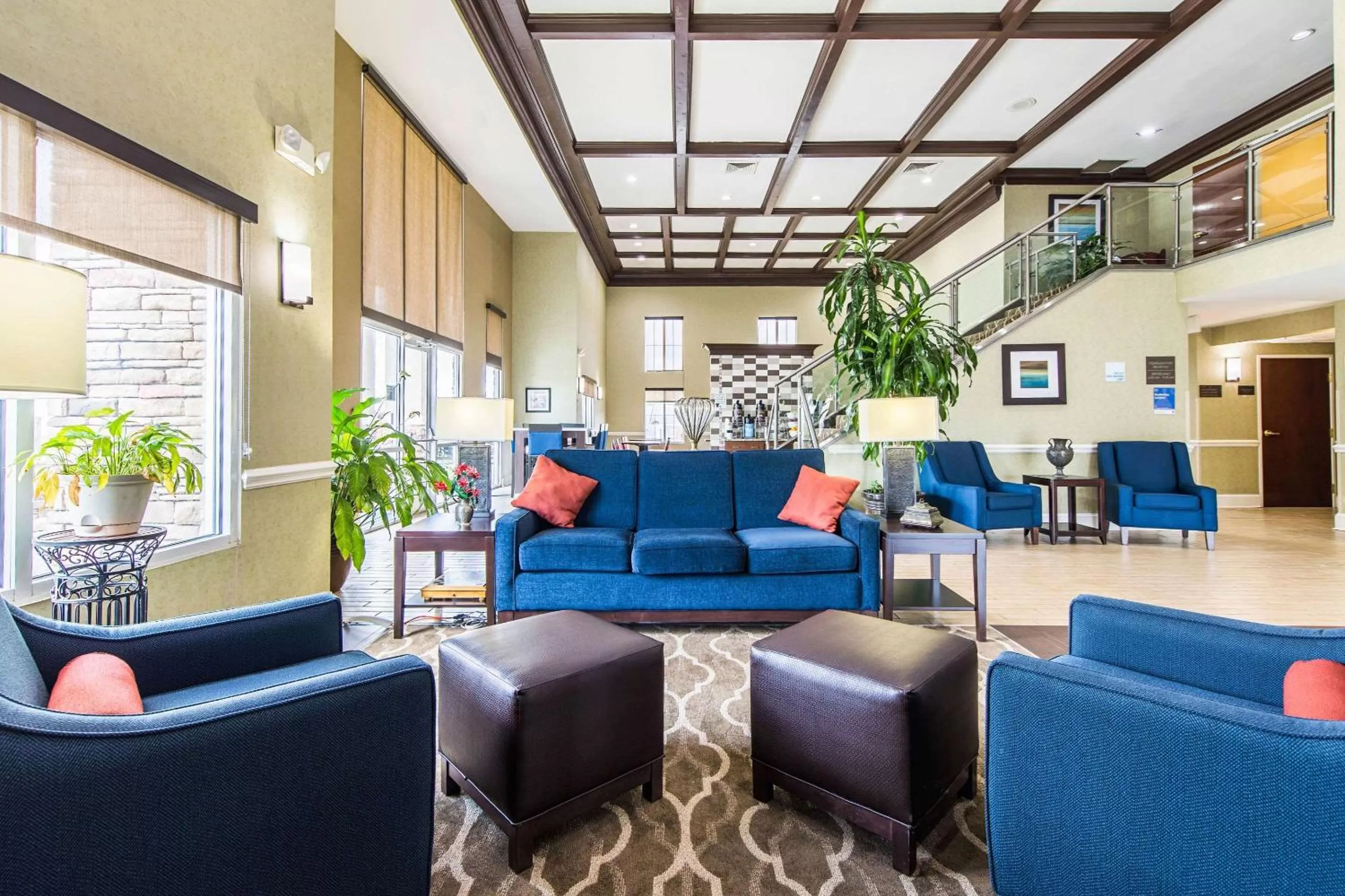 Lobby or reception in Comfort Inn & Suites Greenwood near University