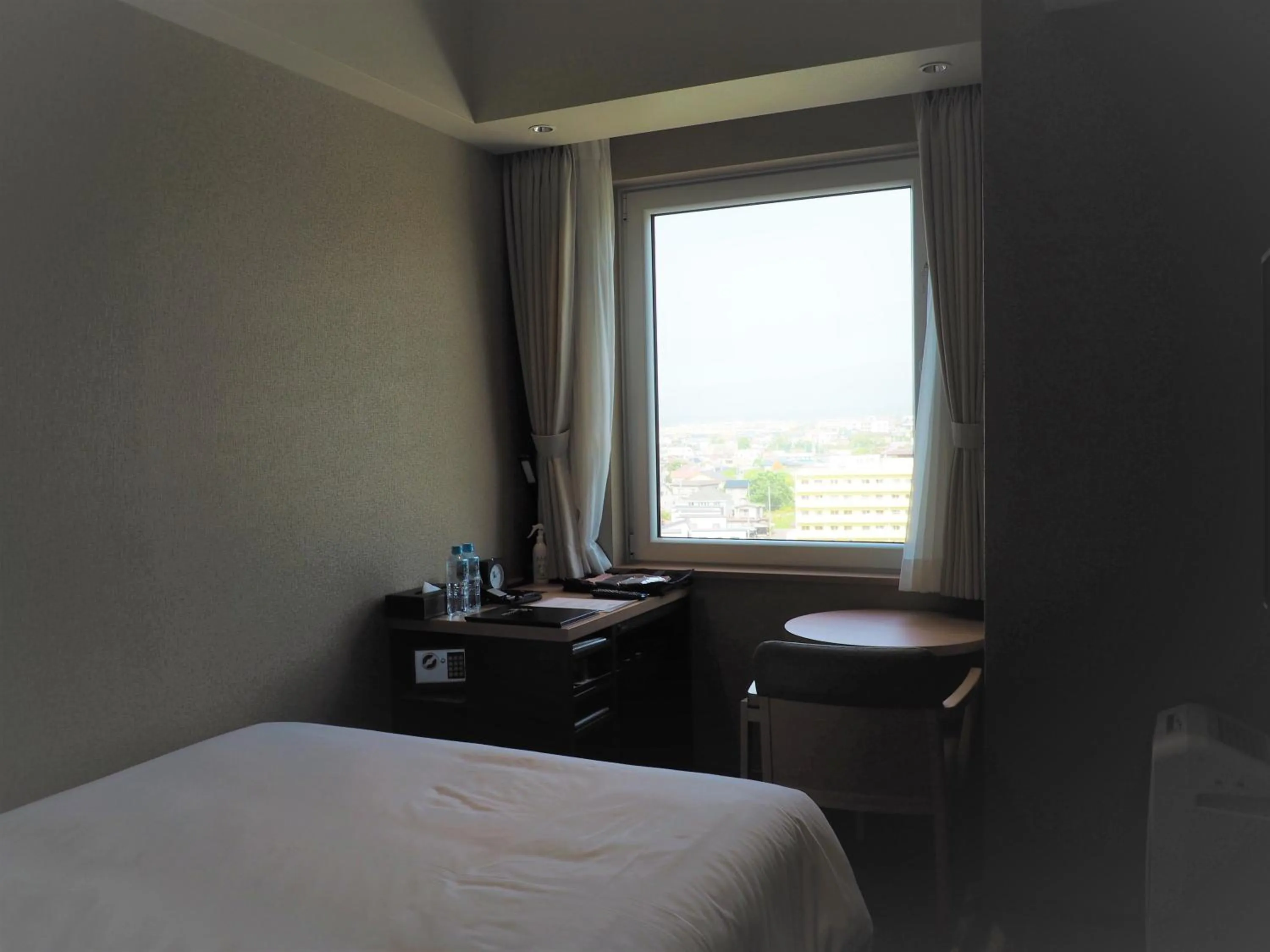 View (from property/room), Bed in Hakodate Yunokawa Onsen Umi to Akari Hewitt Resort