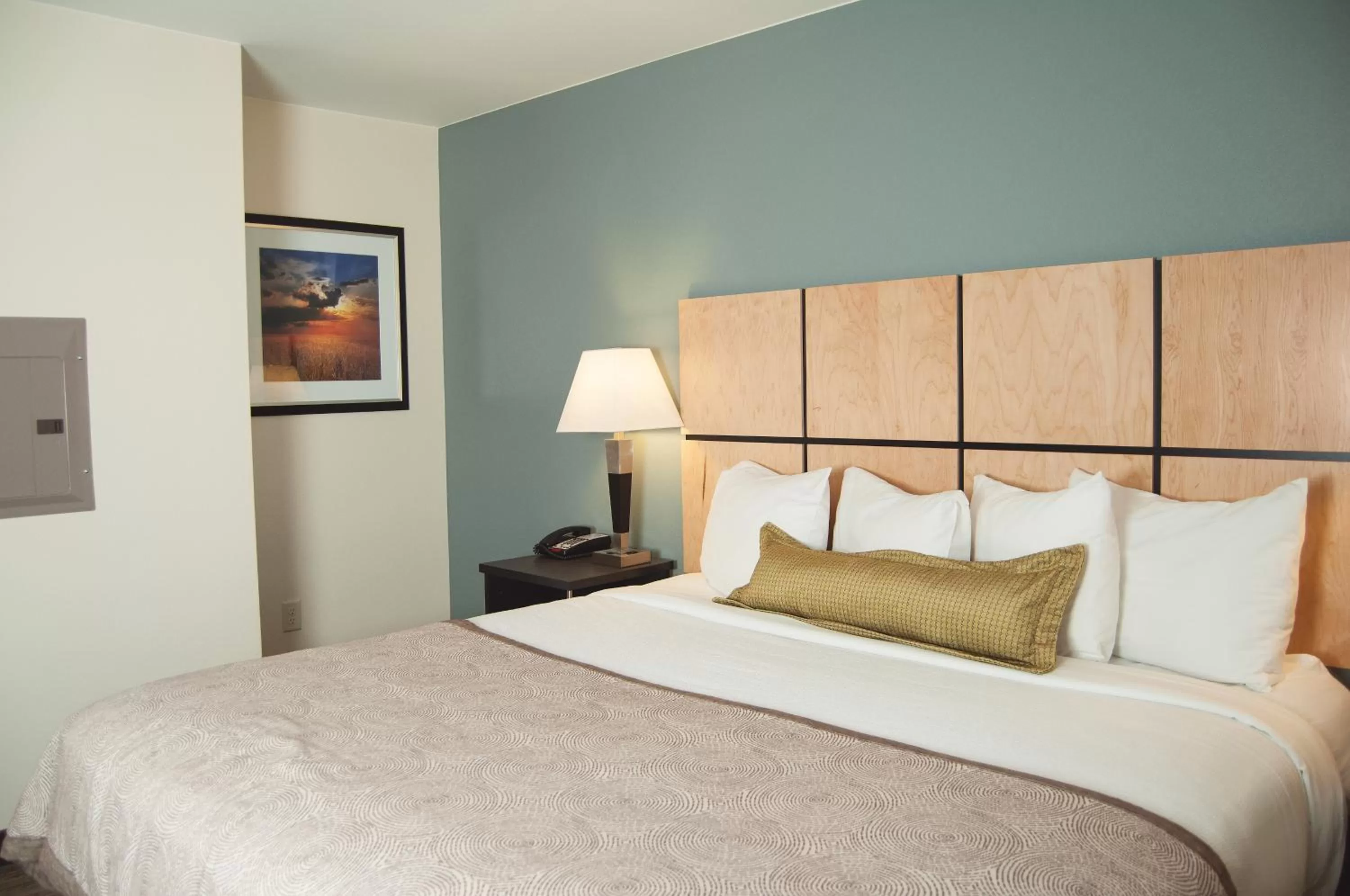 Bed in Candlewood Suites Fort Collins by IHG