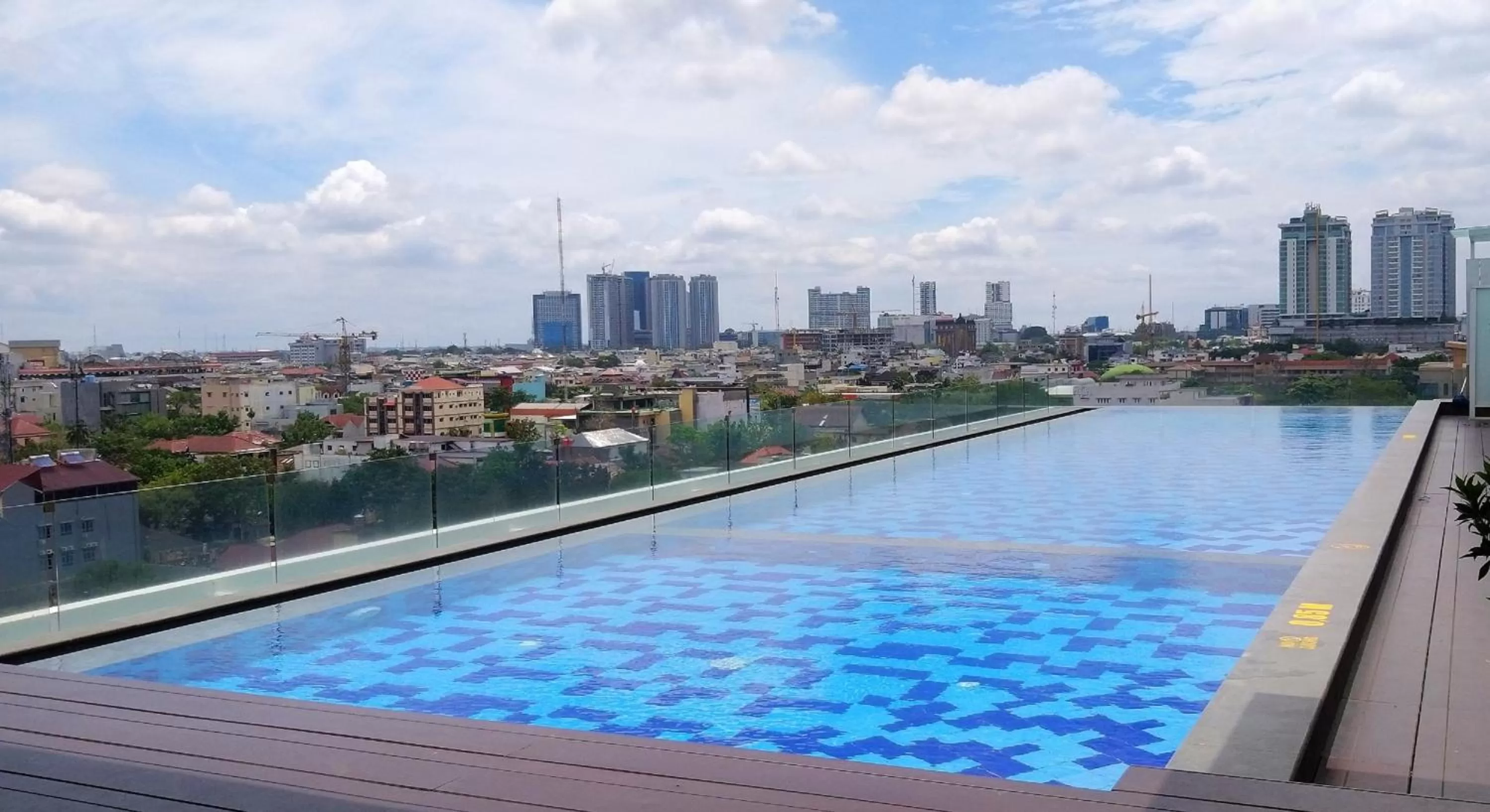 Swimming pool in Swiss-Belinn Gajah Mada Medan