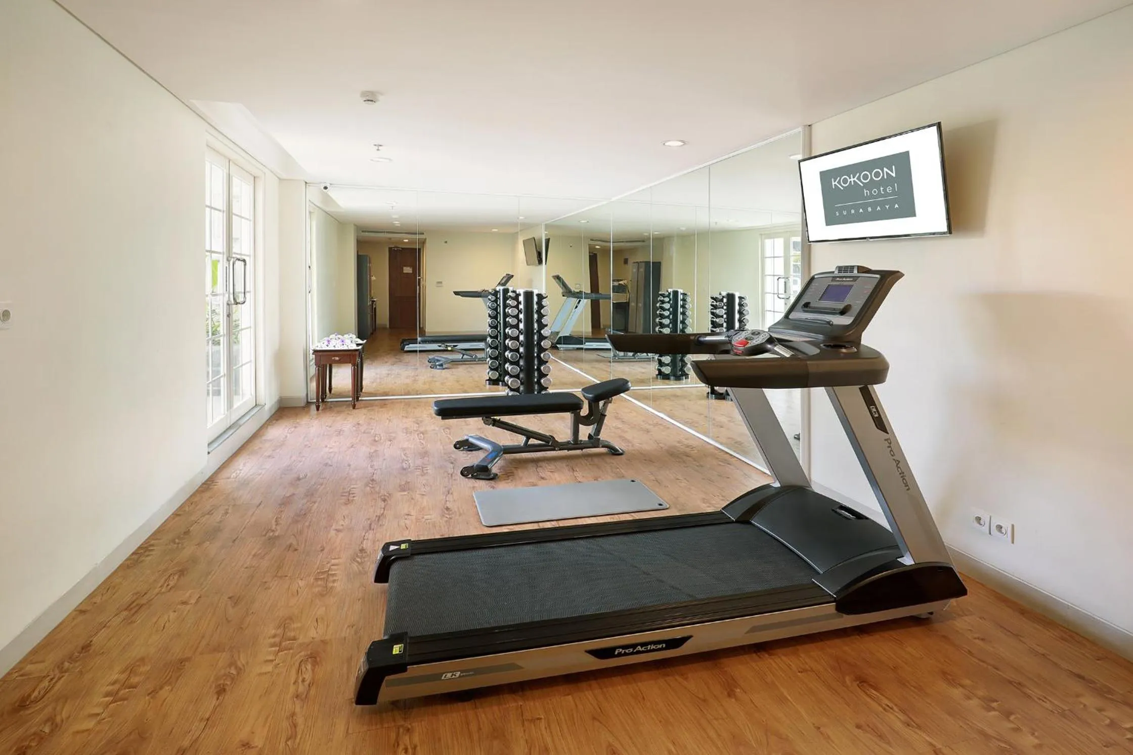 Fitness centre/facilities in Kokoon Hotel Surabaya