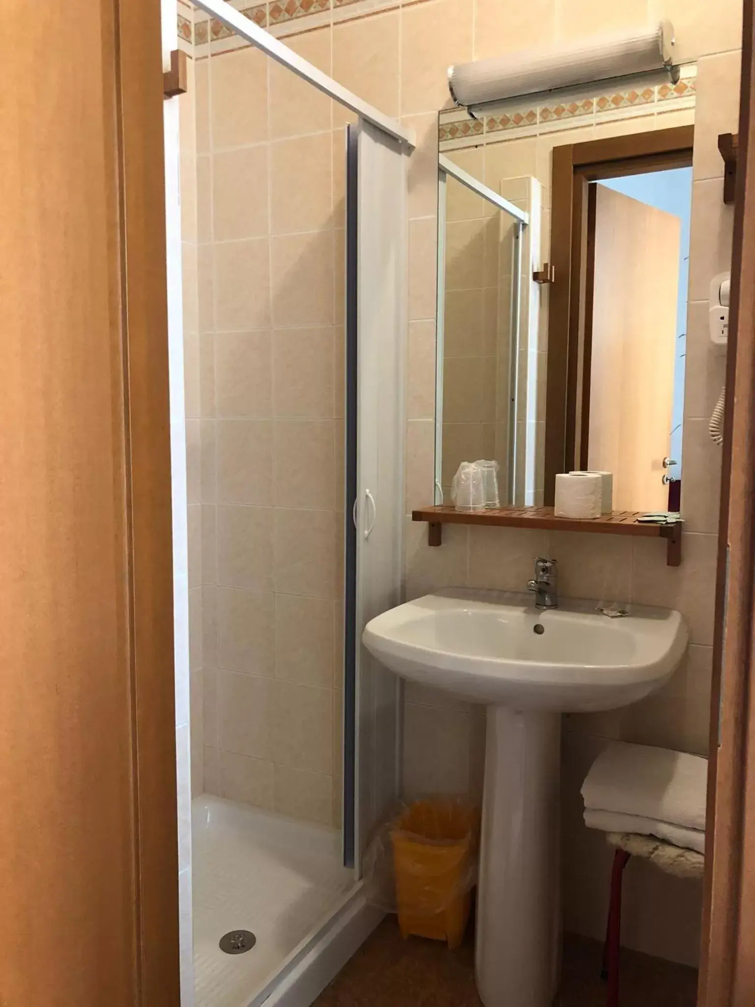 Bathroom in Rocca Sul Mare Hotel