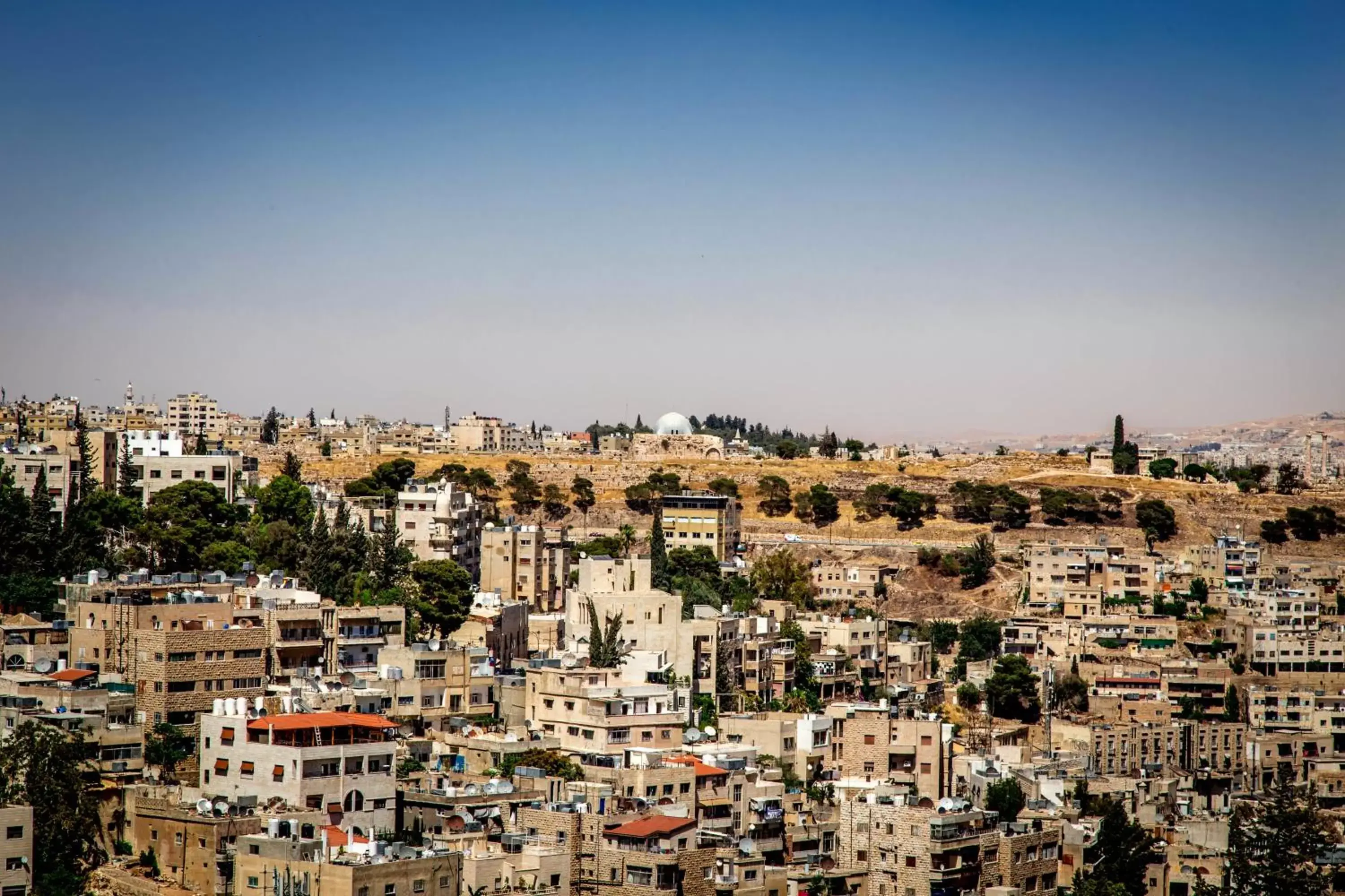 City view in Antika Amman Hotel City view in Antika Amman Hotel