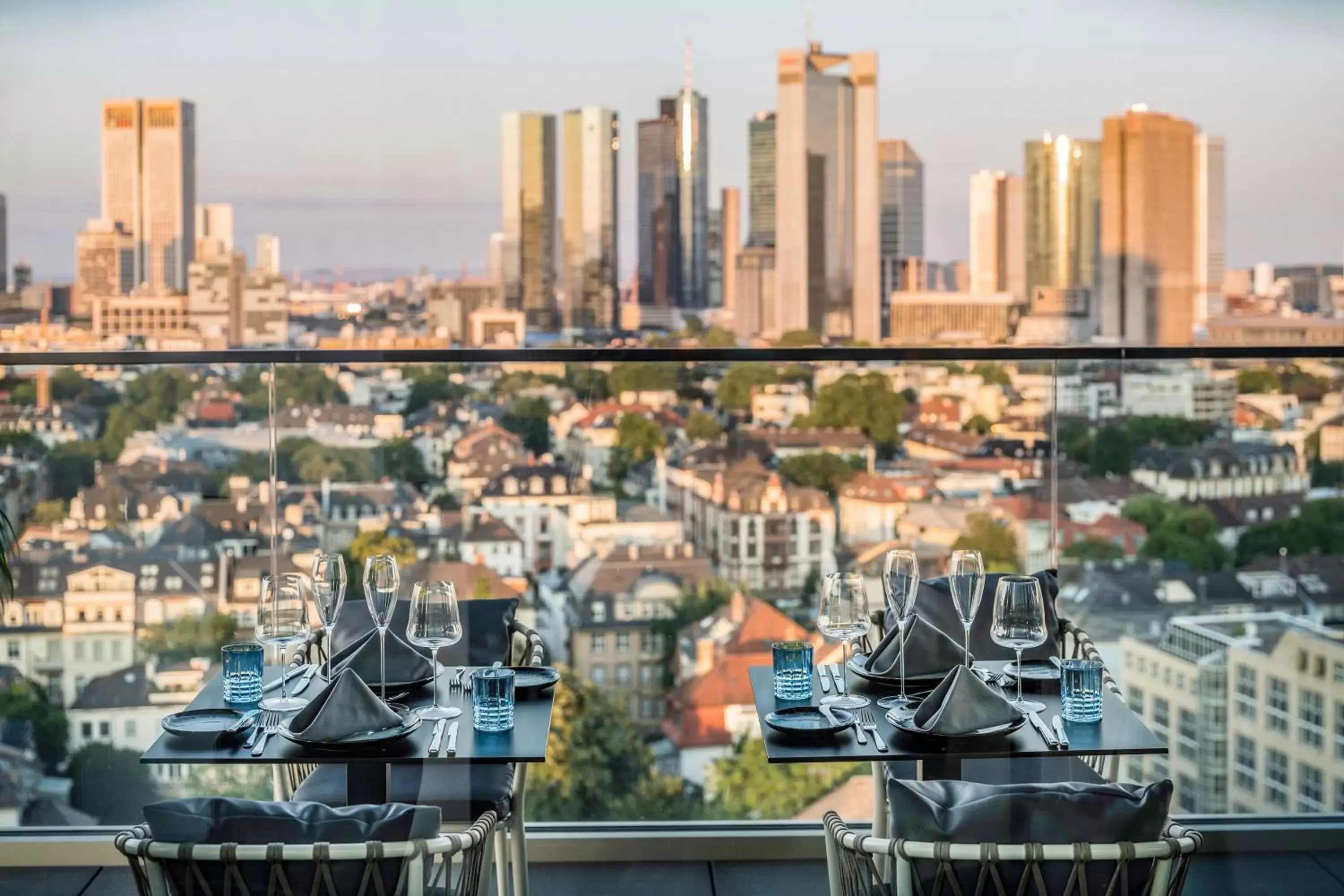 Balcony/Terrace in Meliá Frankfurt City