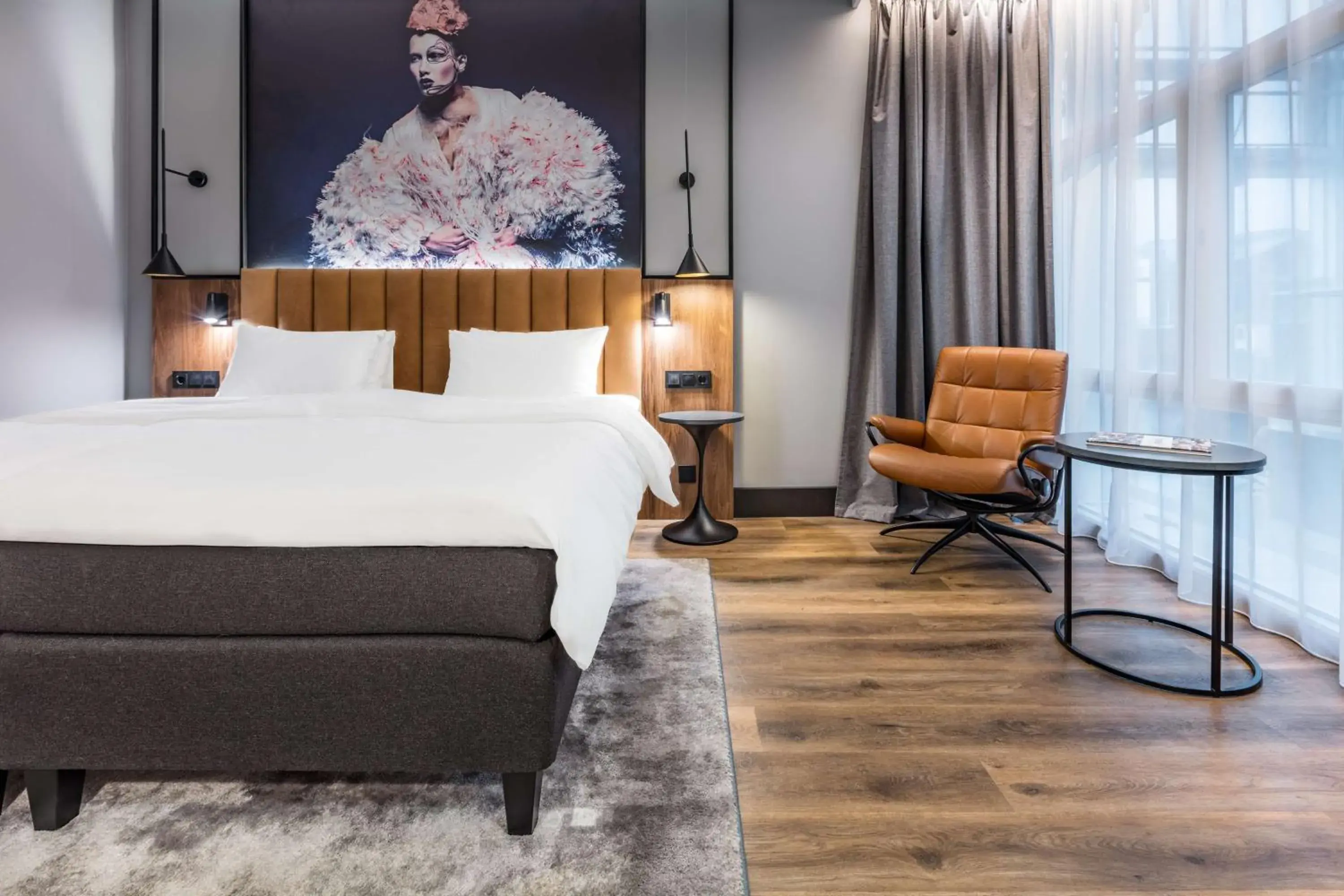 Bedroom, Bed in Radisson Blu Royal Garden Hotel, Trondheim Bedroom, Bed in Radisson Blu Royal Garden Hotel, Trondheim