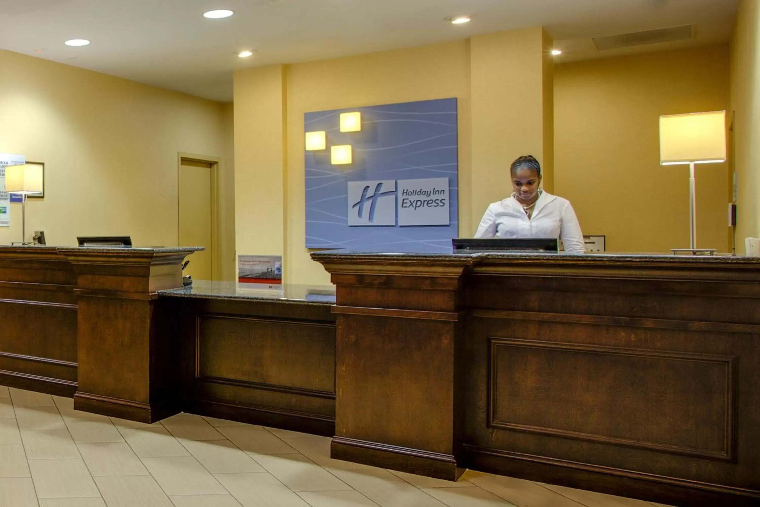 Lobby or reception, Lobby/Reception in Holiday Inn Express Hotel Raleigh Southwest, an IHG Hotel