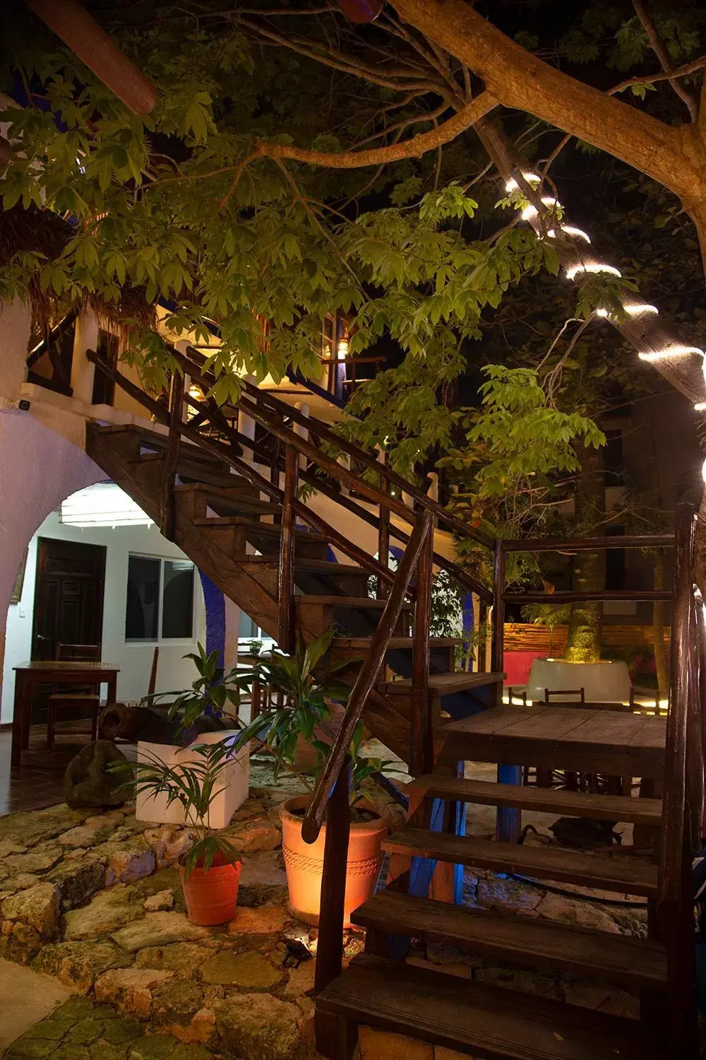 Patio, Restaurant/Places to Eat in Hotel Amar Inn