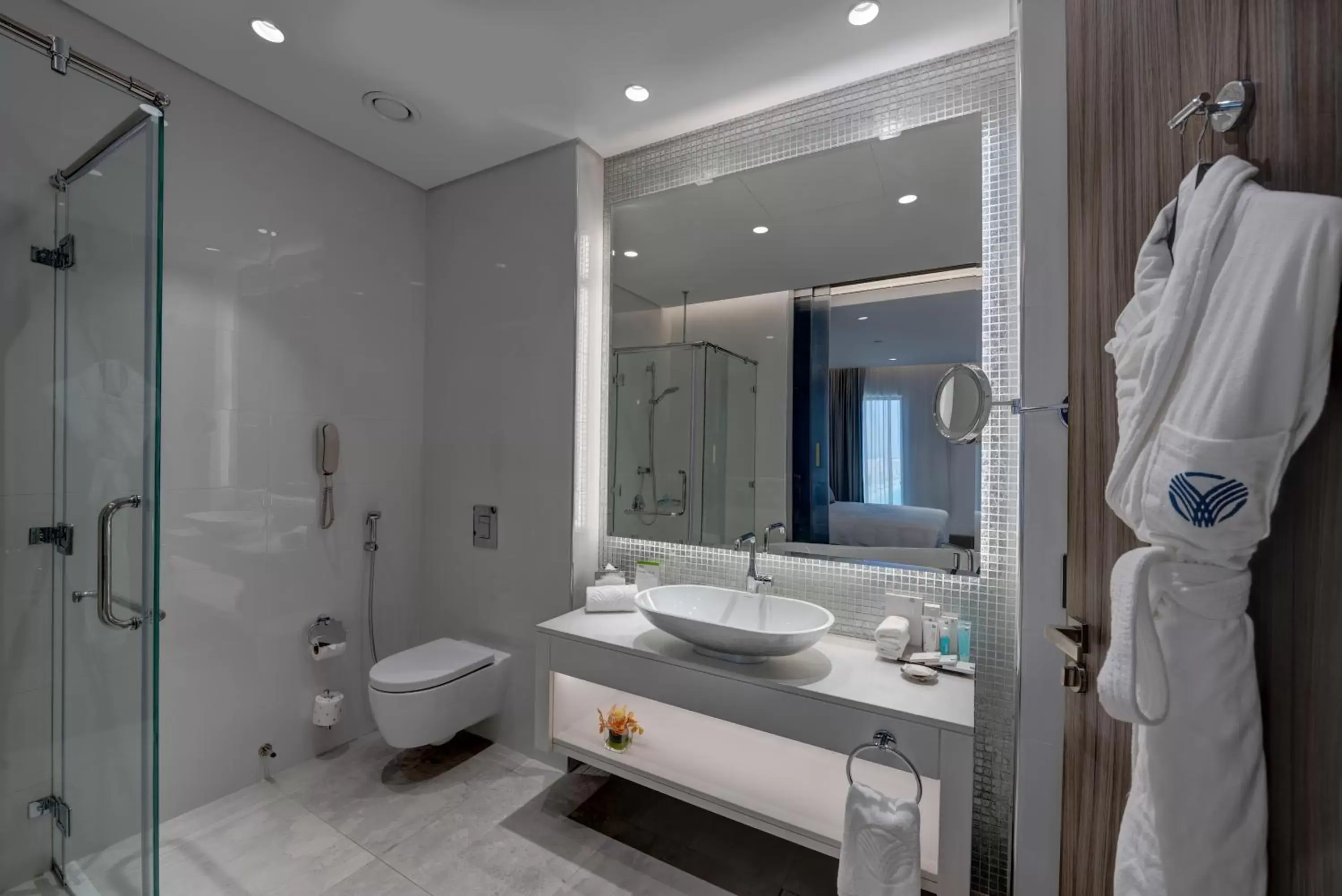 Bathroom in Arjaan by Rotana - Dubai Media City Bathroom in Arjaan by Rotana - Dubai Media City