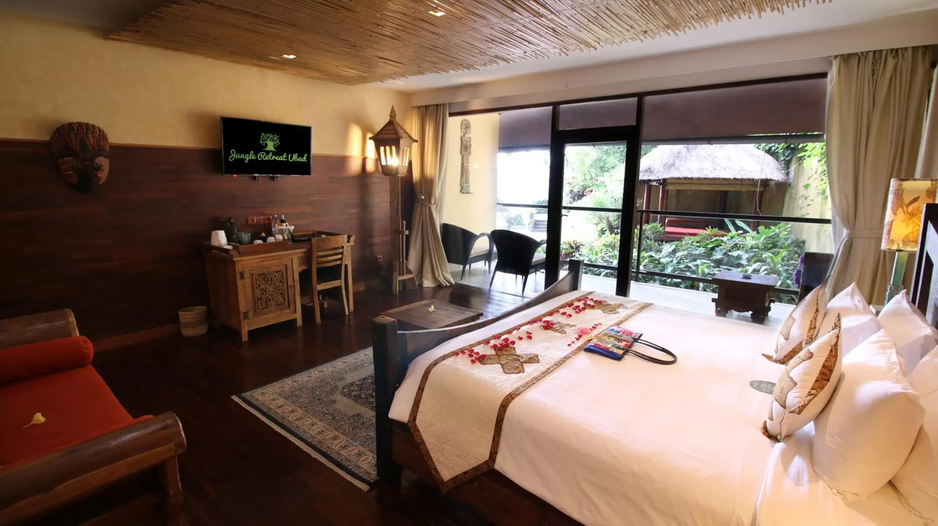 Bedroom in Kupu Kupu Barong Villas and Tree Spa by L’OCCITANE