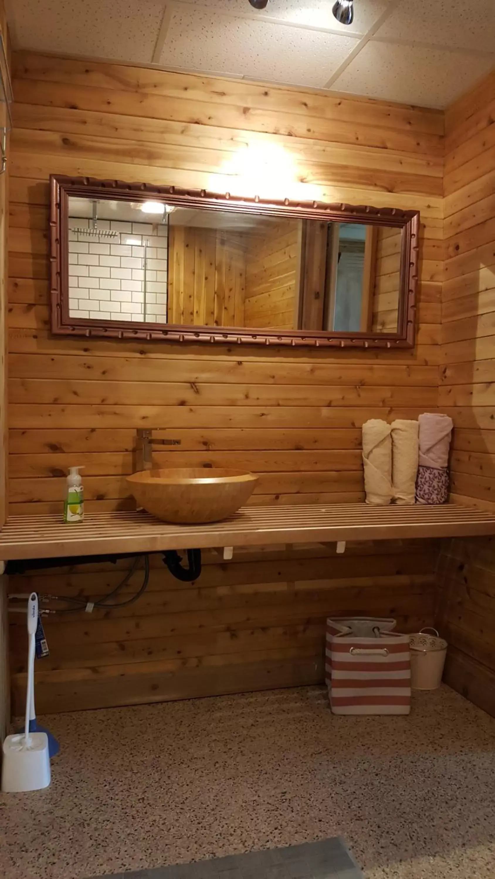 Bathroom in Gite chez Gilles Lévesque