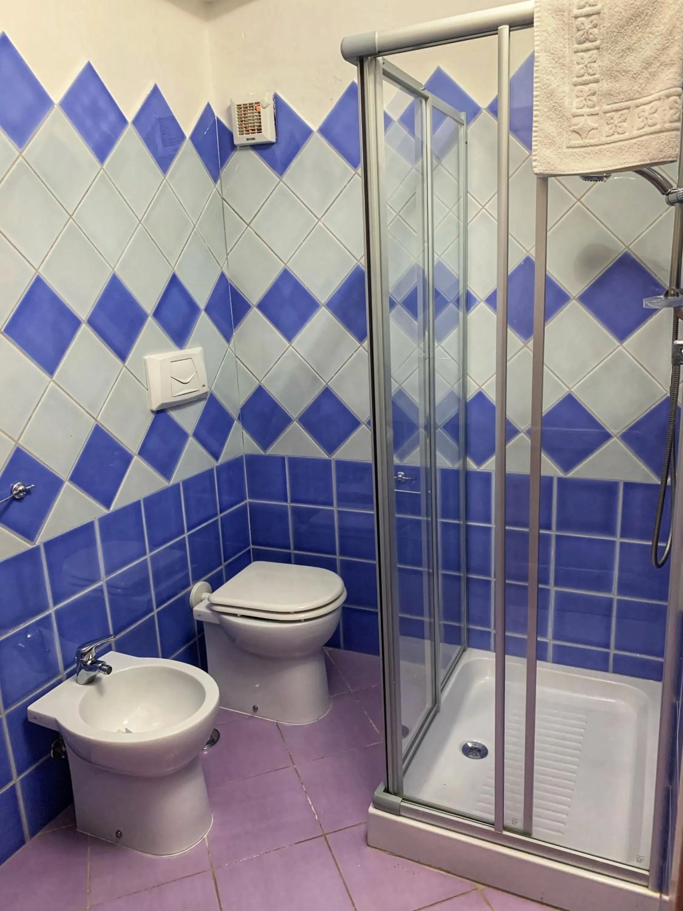 Bathroom in Hotel La Ciaccia