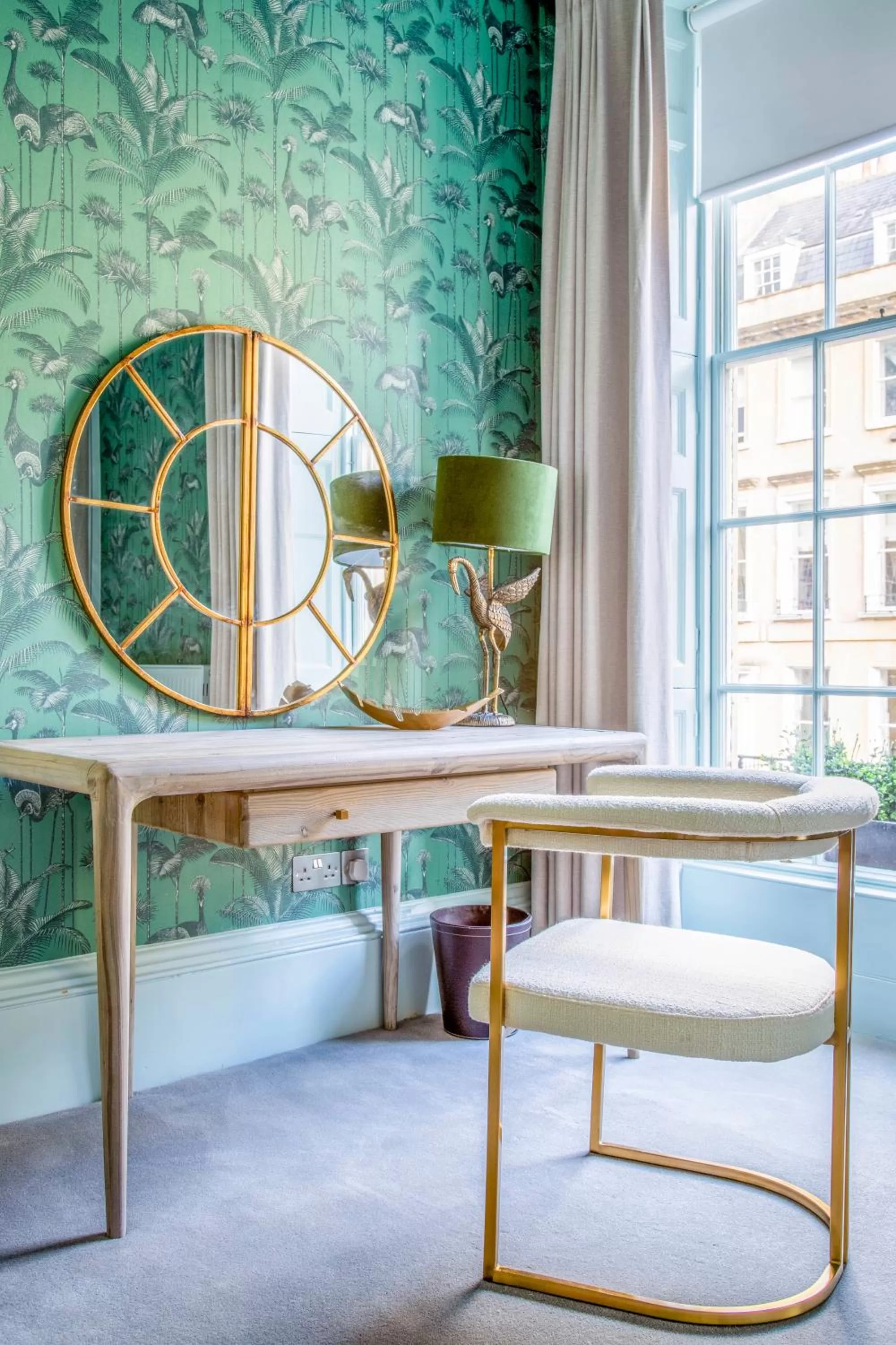 Seating area in The Queensberry Hotel