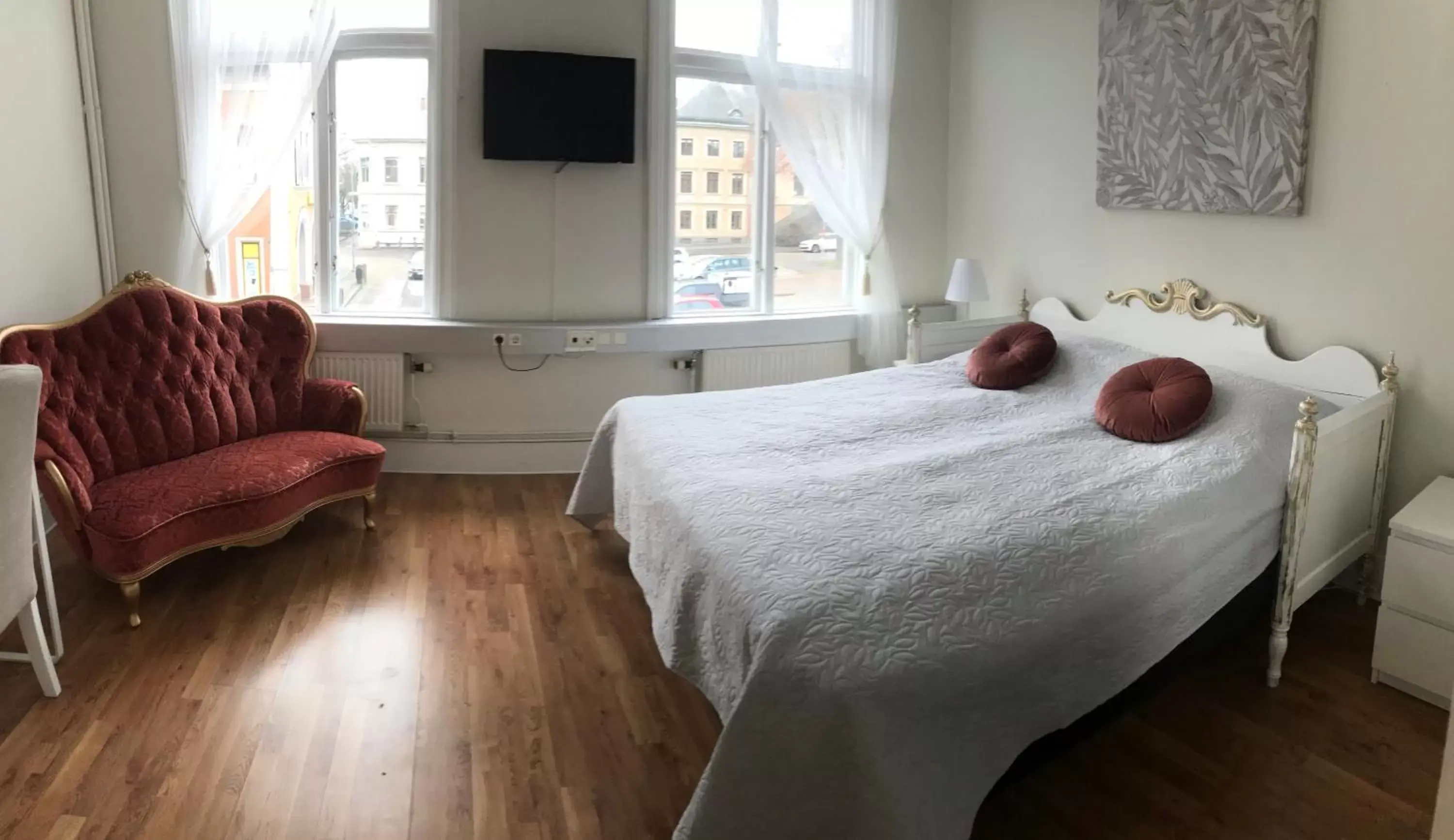 Twin Room in Järnvägshotellet Skara City stay Twin Room in Järnvägshotellet Skara City stay