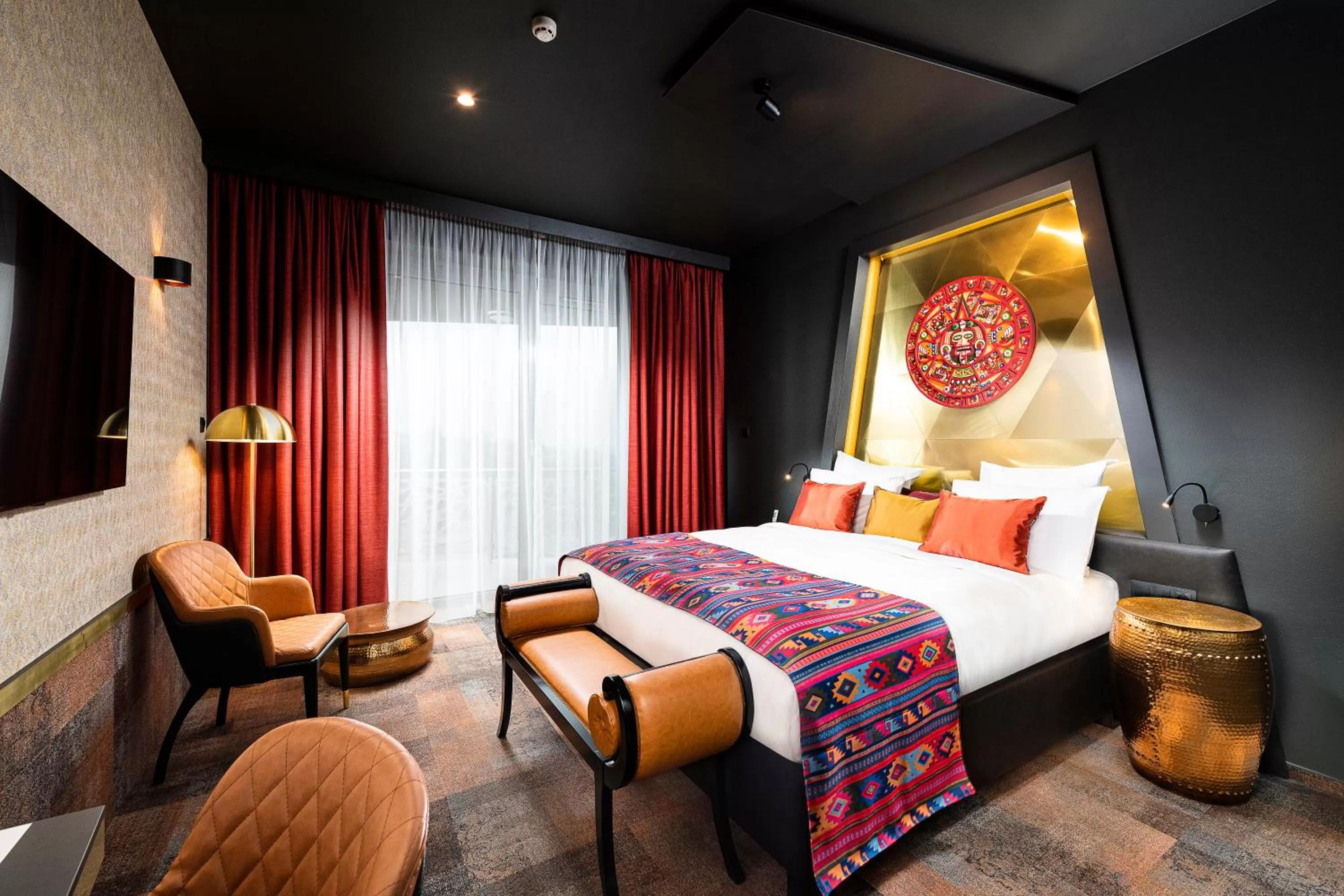 Bed in Minaro Hotel Tokaj - MGallery Collection