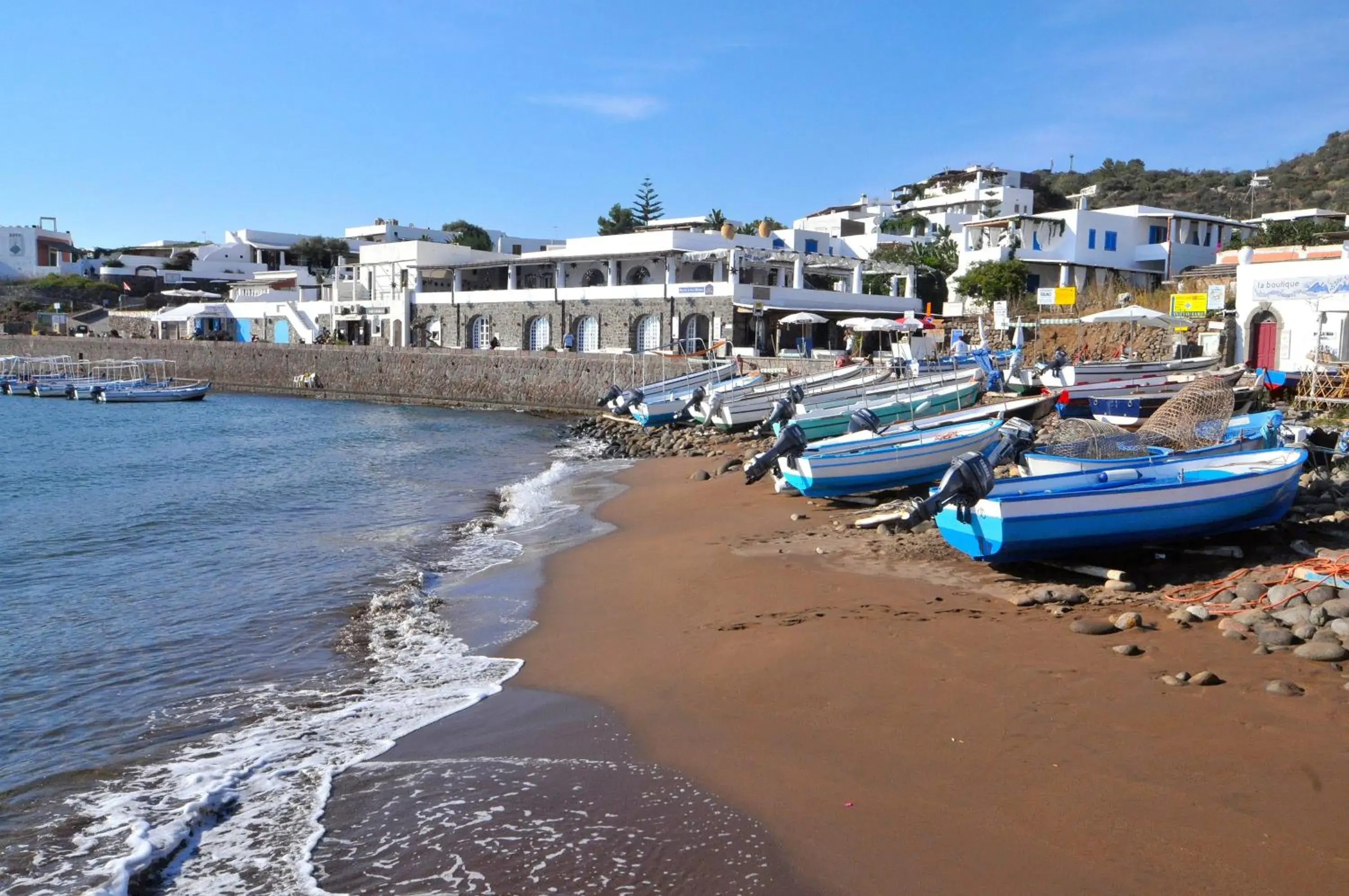 Beach in Hotel Lisca Bianca