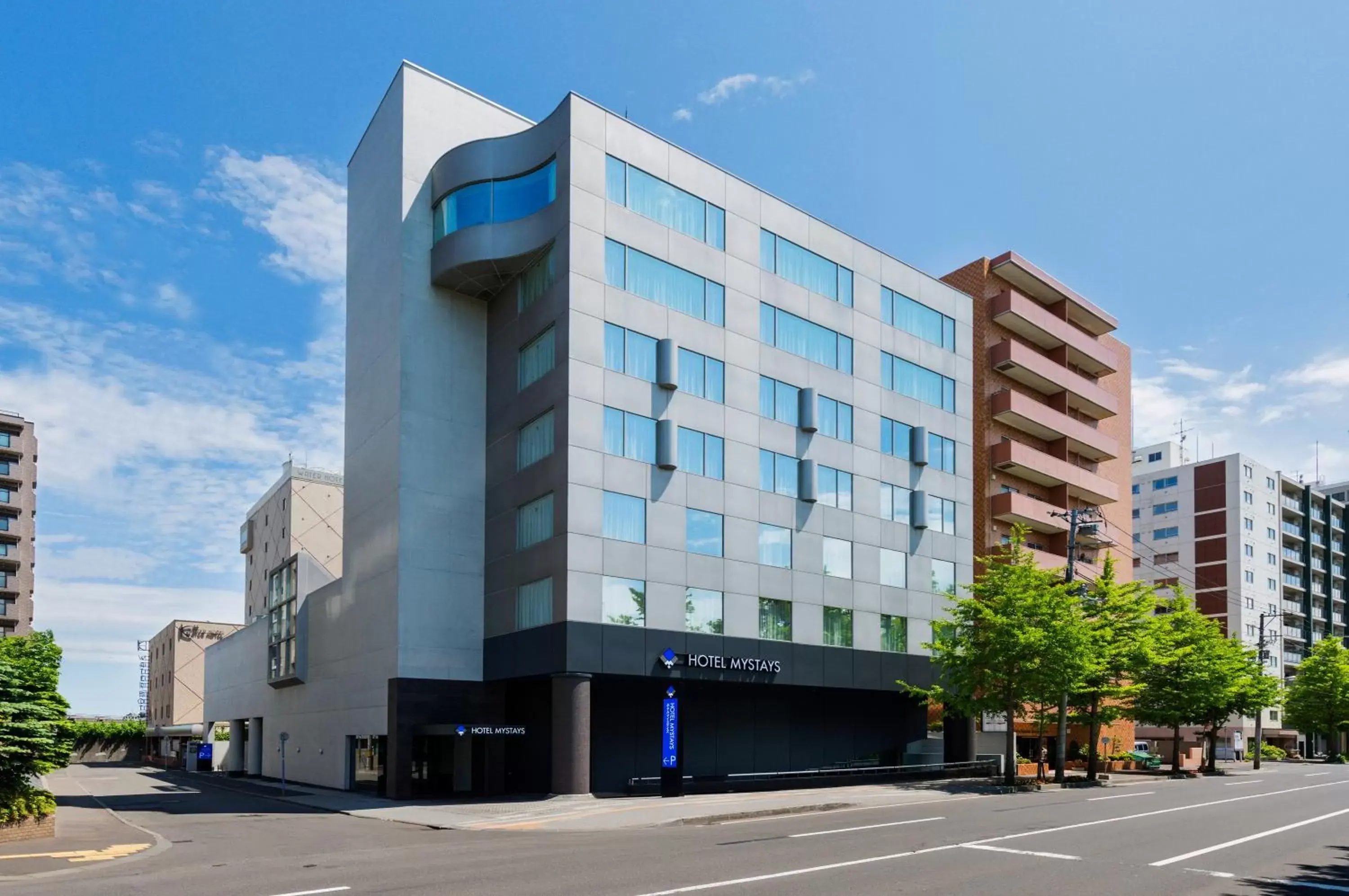 Facade/entrance, Property Building in HOTEL MYSTAYS Sapporo Nakajima Park