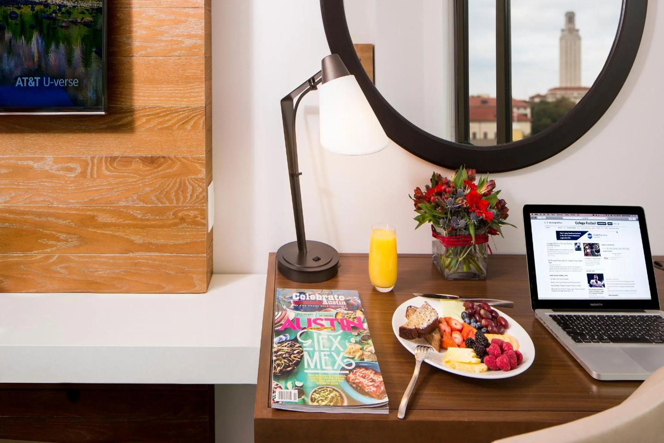 Seating area in AT&T Hotel & Conference Center