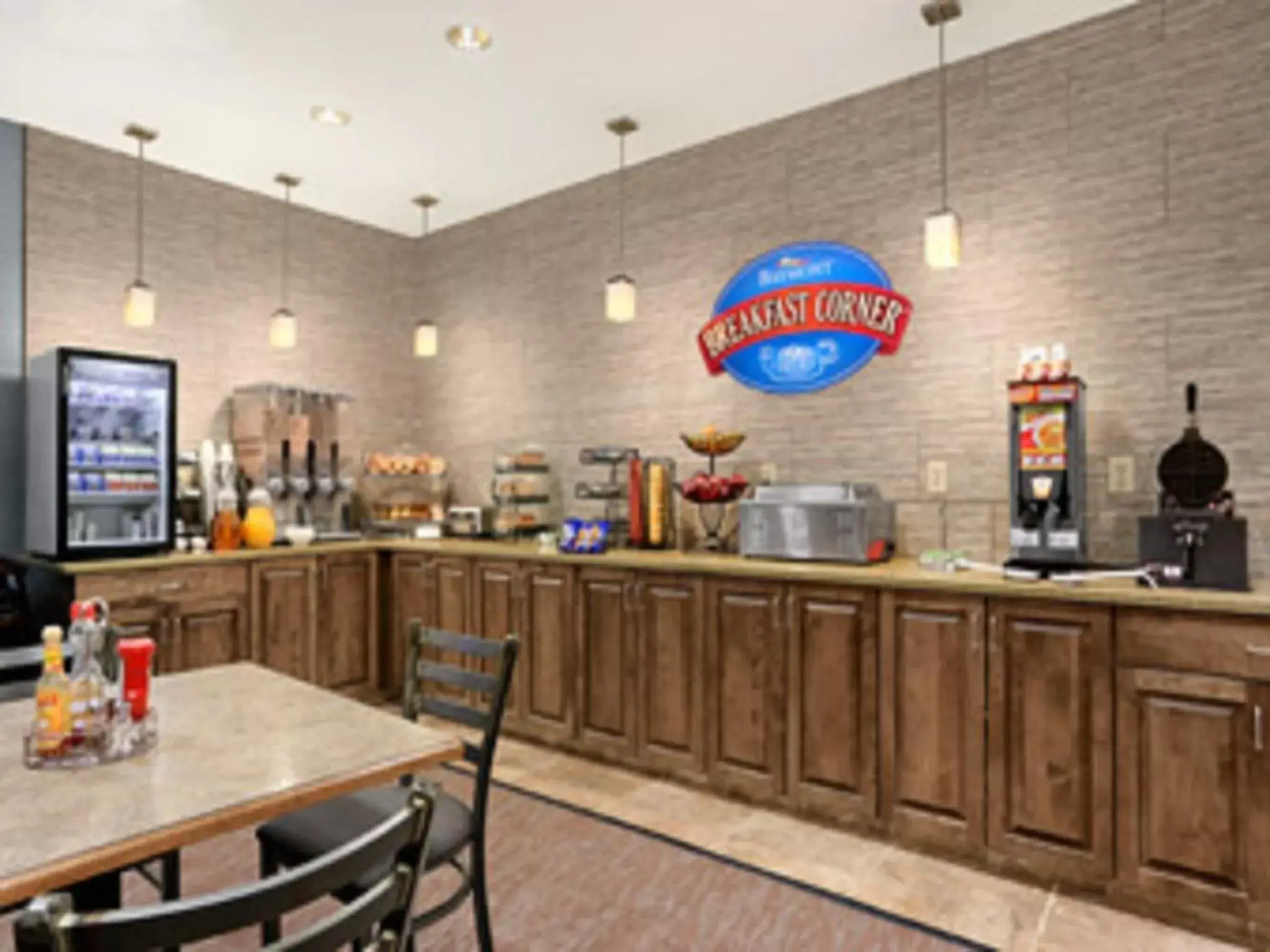 Continental breakfast in Baymont by Wyndham Minot Continental breakfast in Baymont by Wyndham Minot