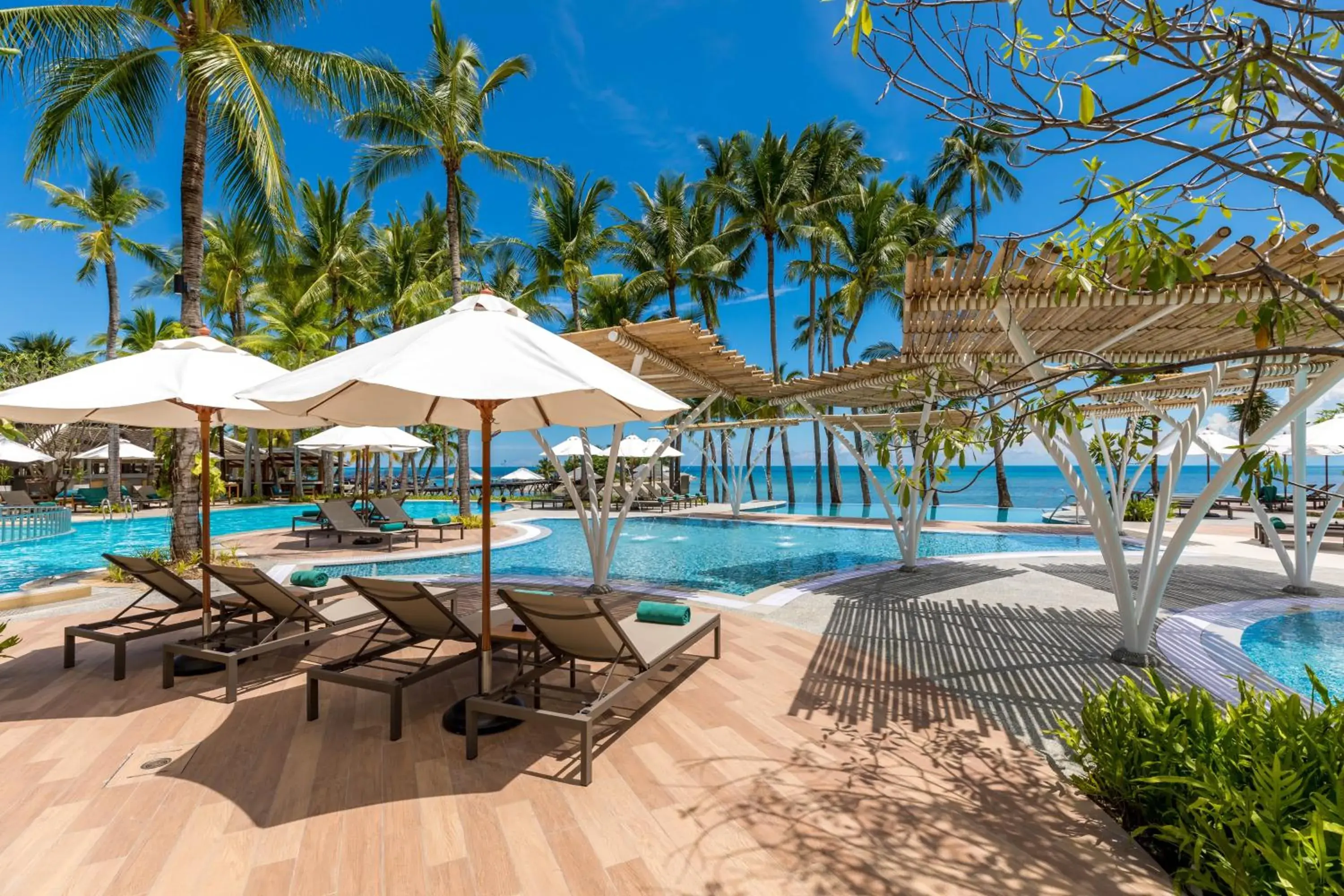 Swimming Pool in Outrigger Koh Samui Beach Resort - SHA Extra Plus