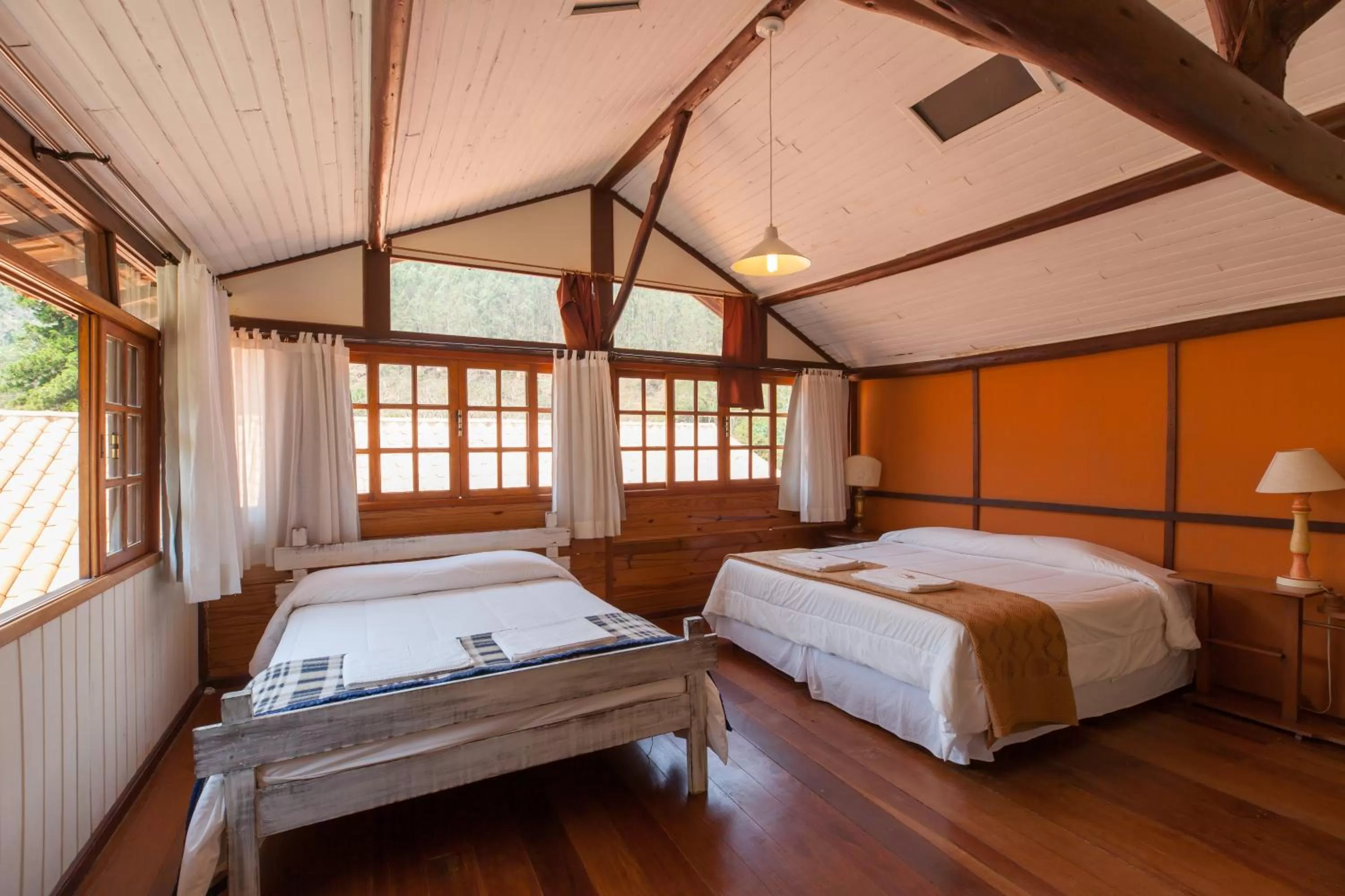 Bed in Pousada Mariza