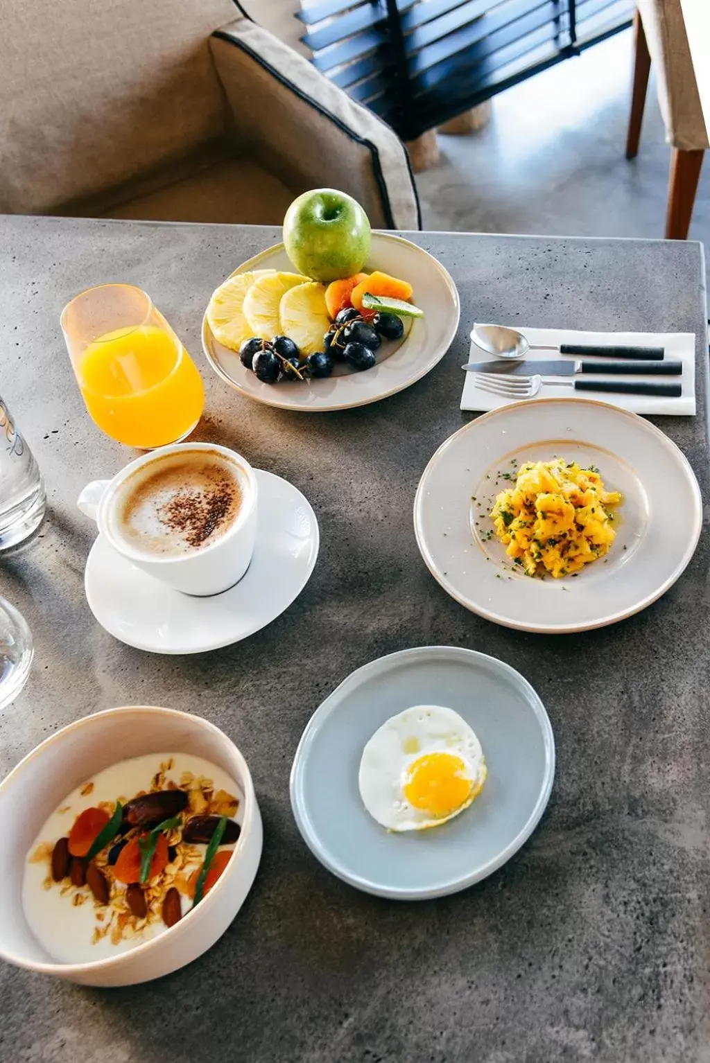 Food close-up in Lagos Avenida Hotel