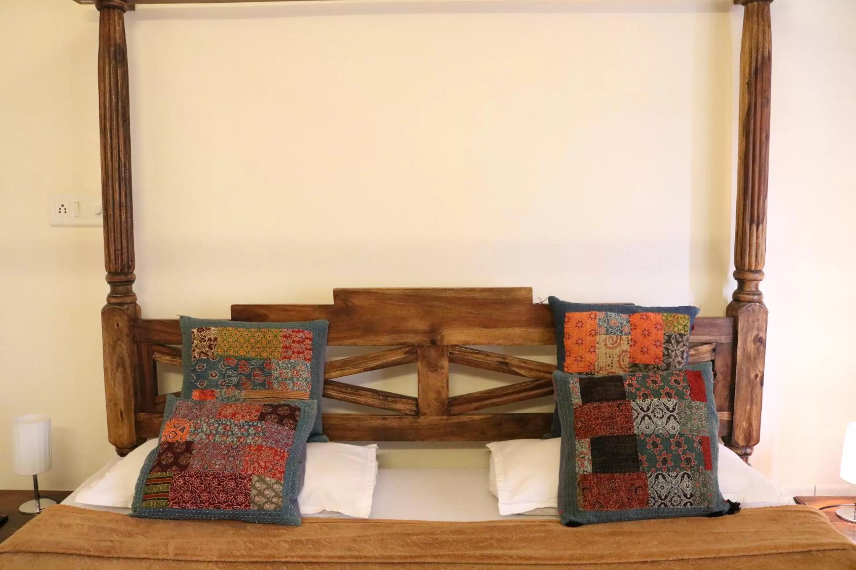 Decorative detail in Hotel Pratap Bhawan