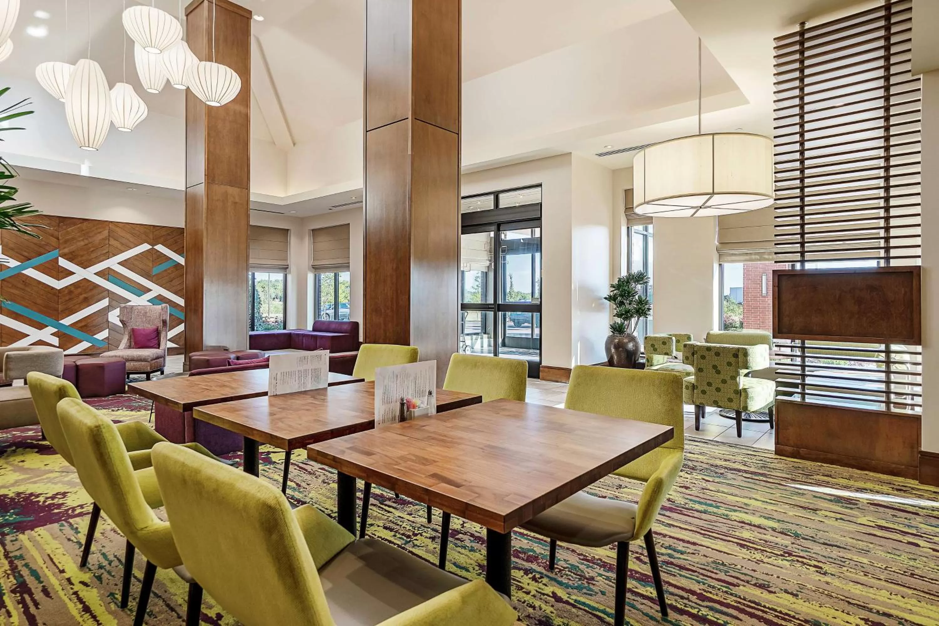 Lobby or reception in Hilton Garden Inn Edmond/Oklahoma City North