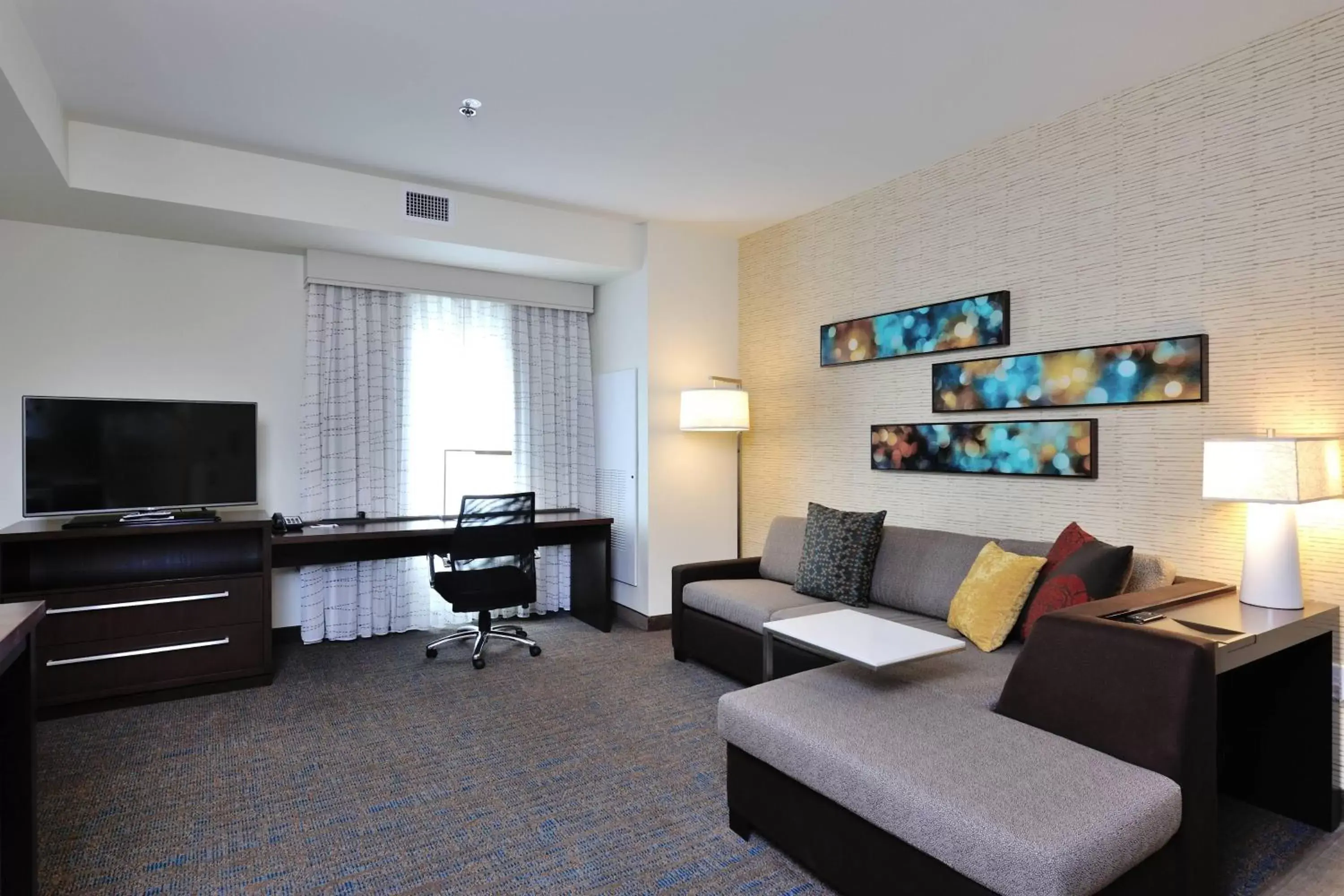 Living room, Seating Area in Residence Inn by Marriott Houston Tomball