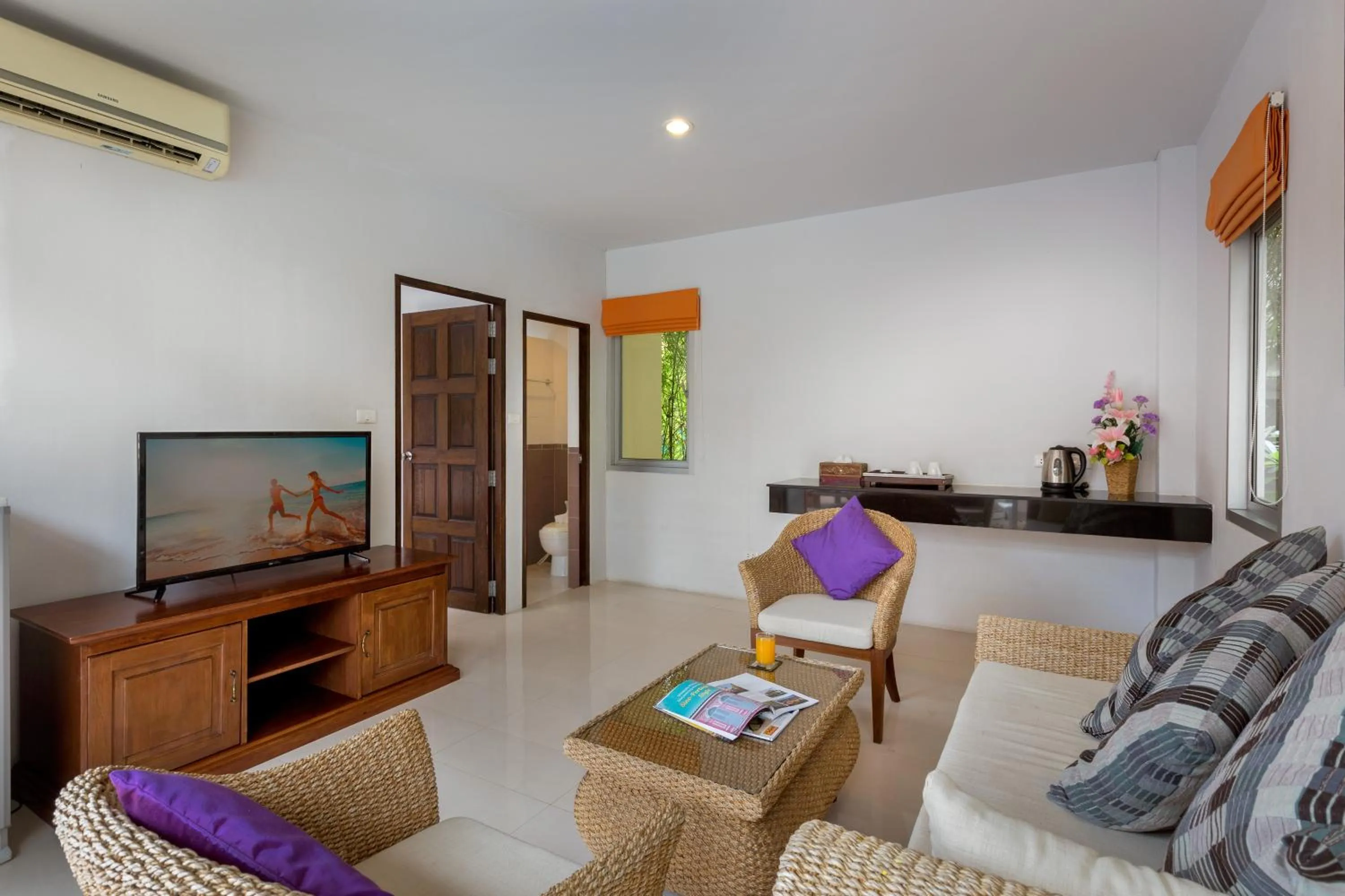 Living room in Phuket Sea Resort SHA Extra Plus