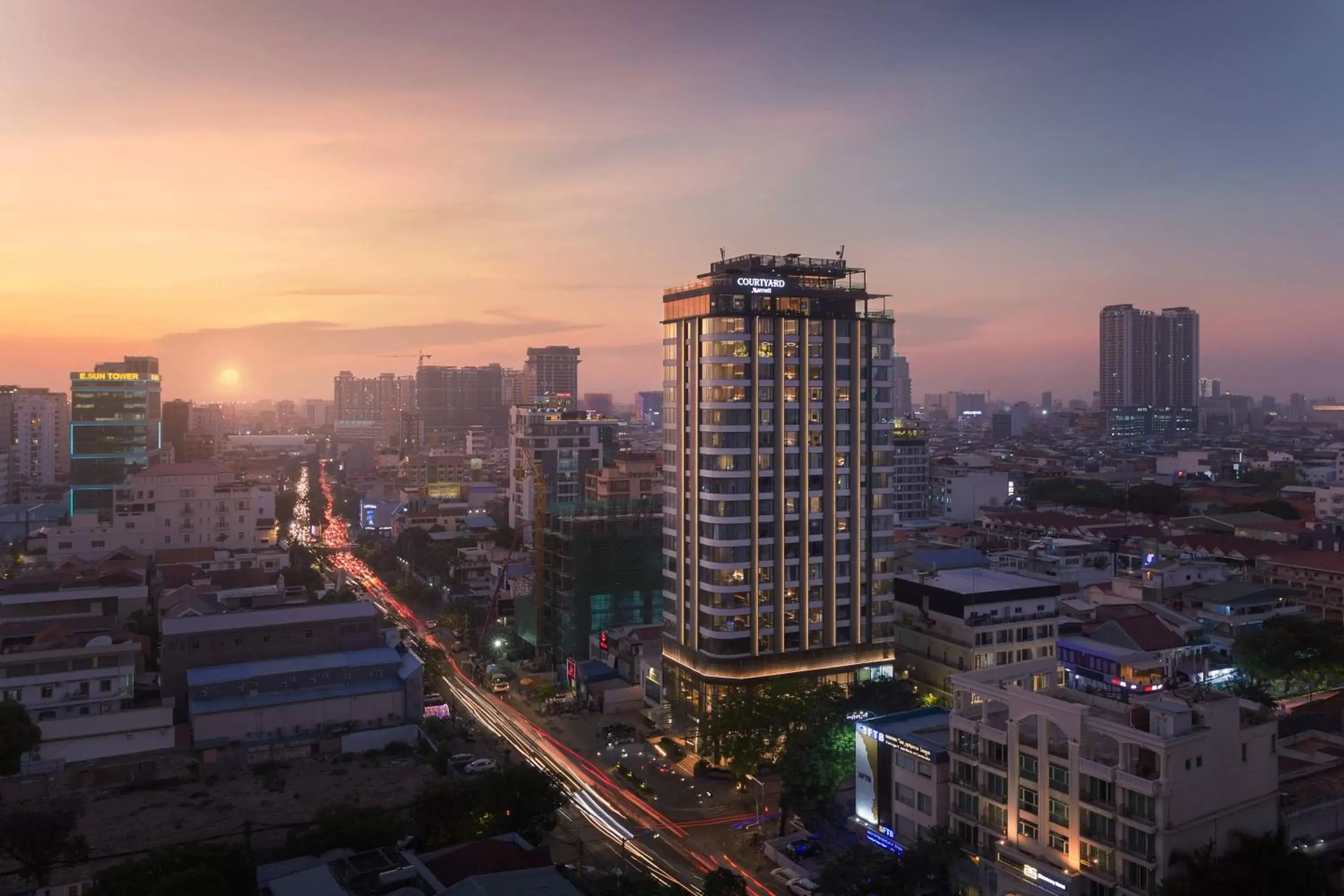 Property building in Courtyard by Marriott Phnom Penh