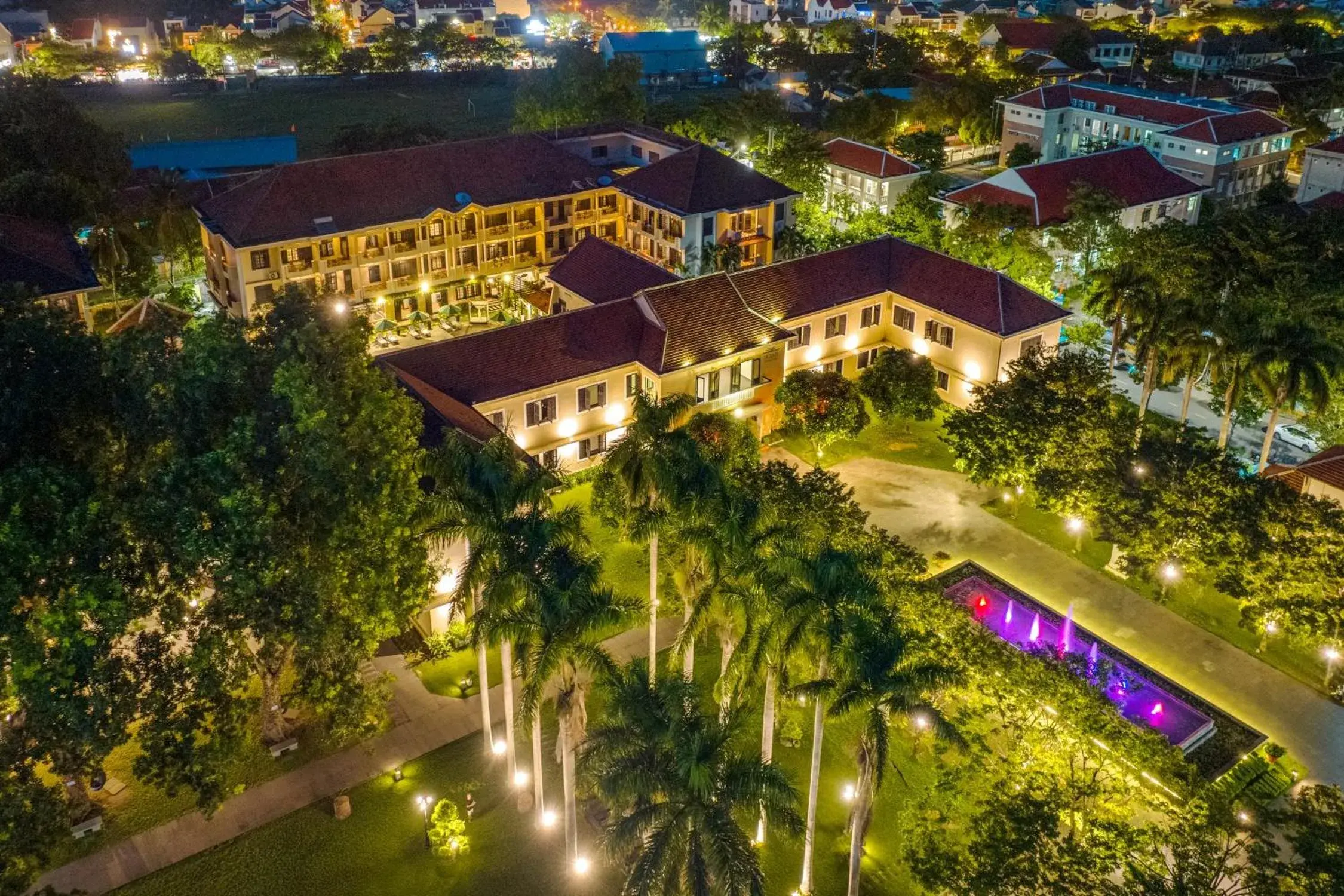 Facade/entrance, Bird's-eye View in HOI AN HISTORIC HOTEL