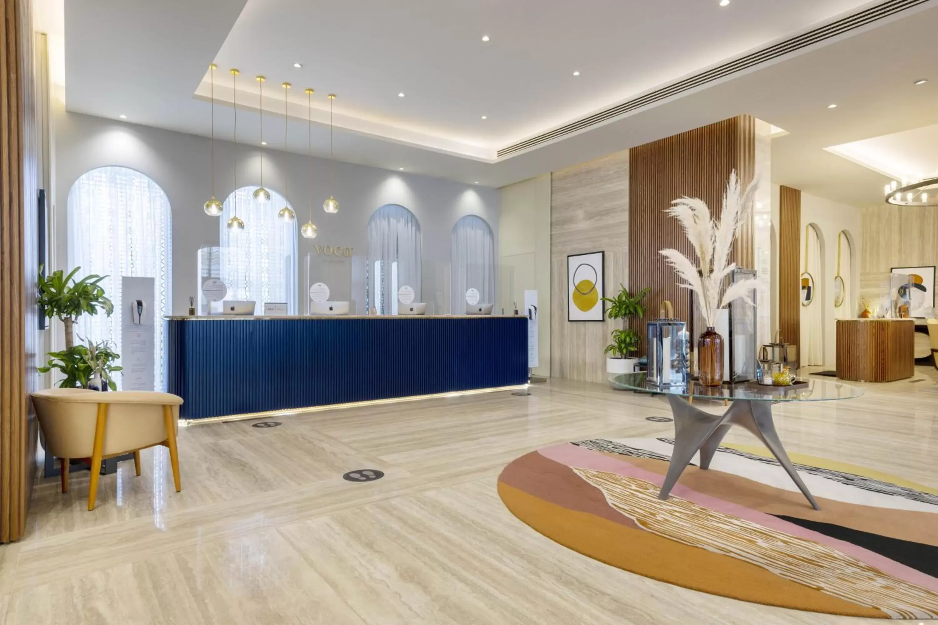 Lobby or reception, Lobby/Reception in voco Doha West Bay Suites, an IHG Hotel