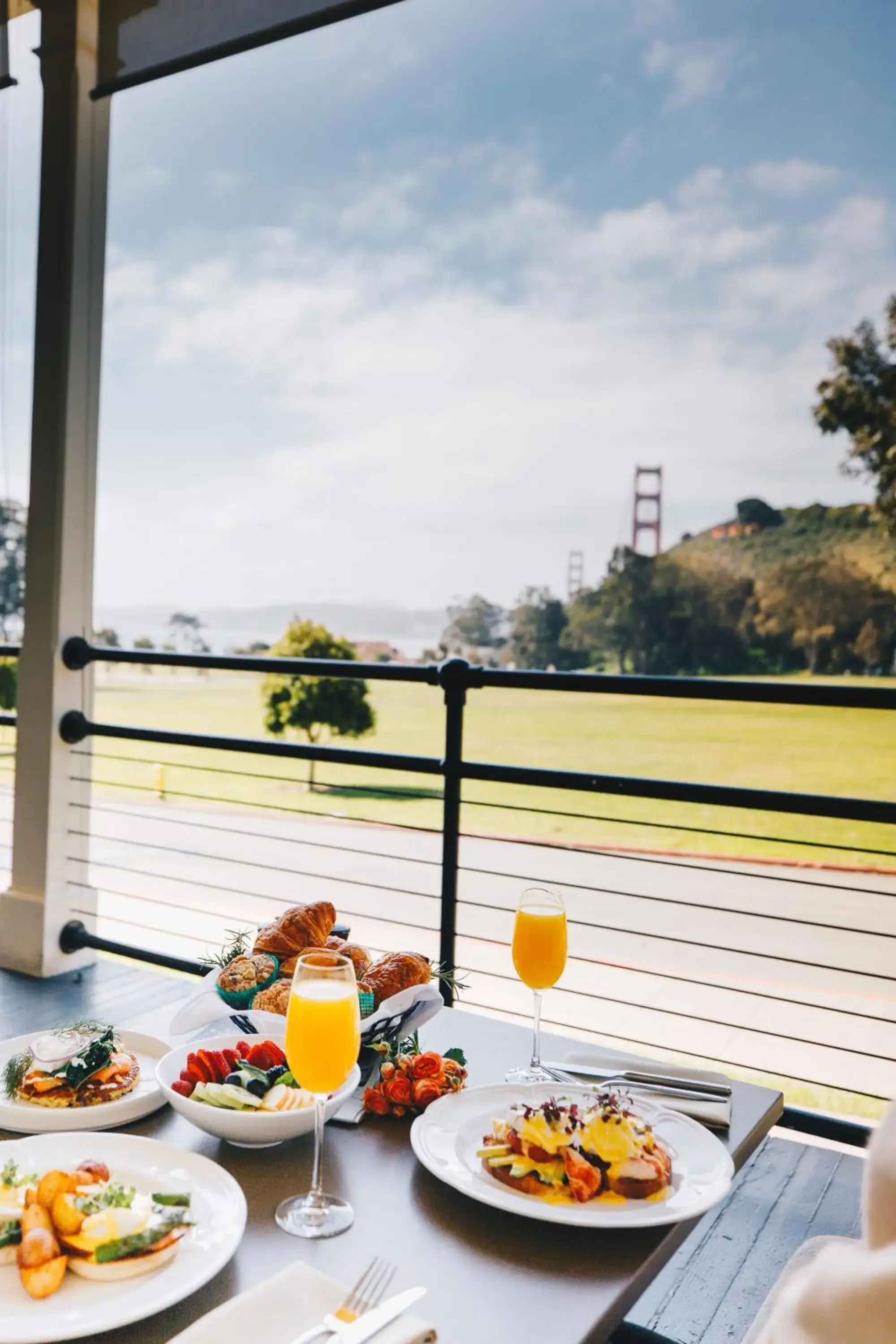 Breakfast in Cavallo Point Breakfast in Cavallo Point