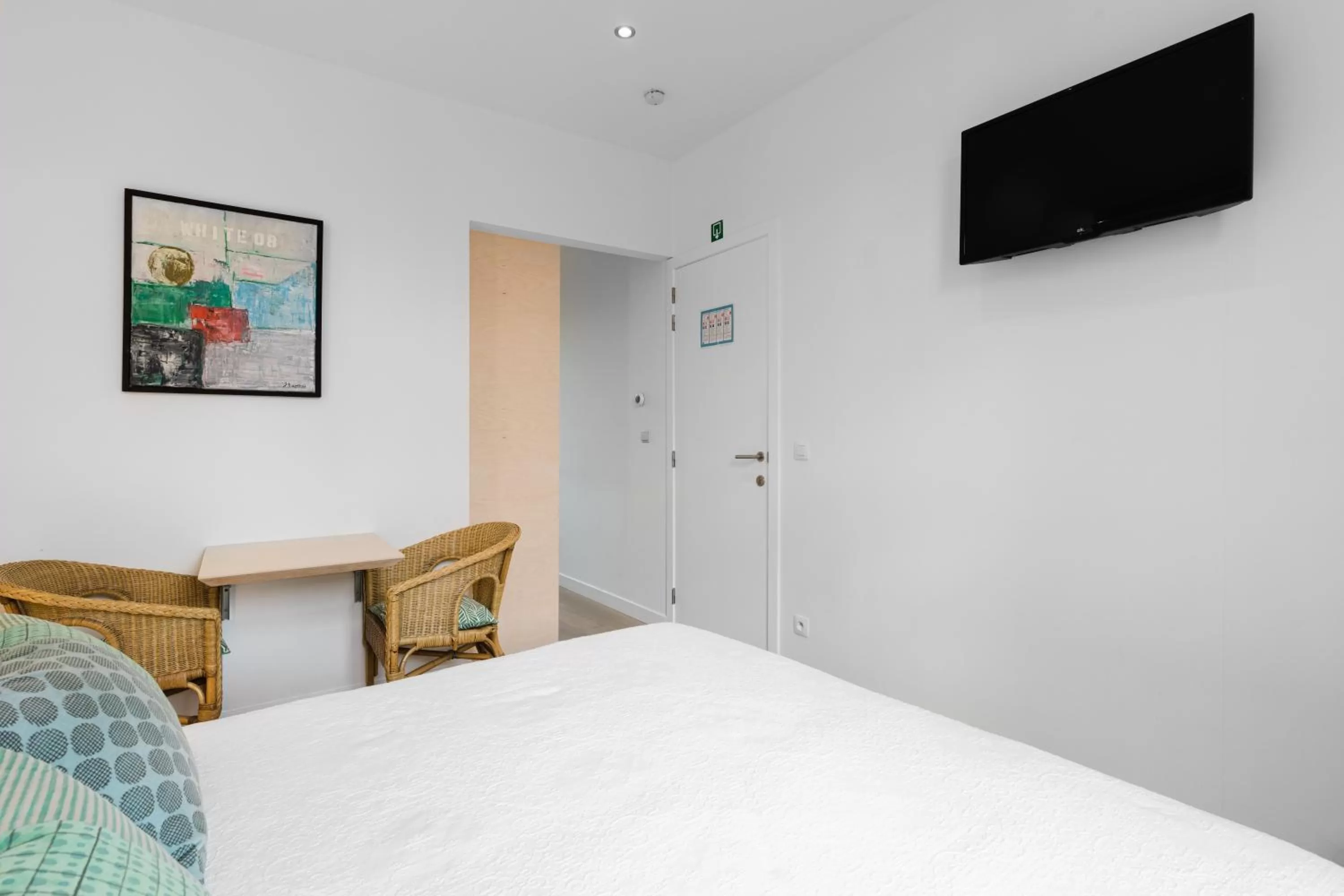 Bedroom, Bed in The Blue House