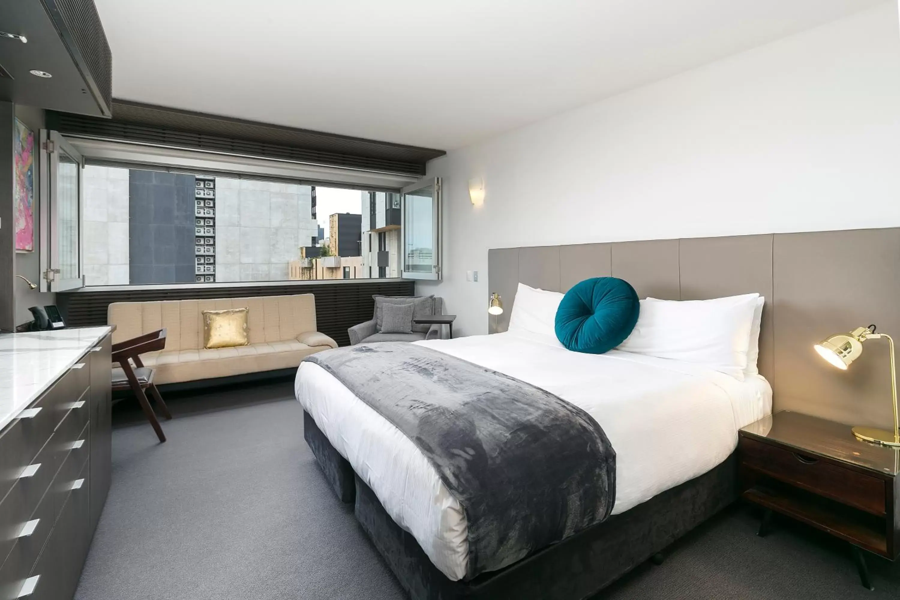 Bed in The Soho Hotel, Ascend Hotel Collection