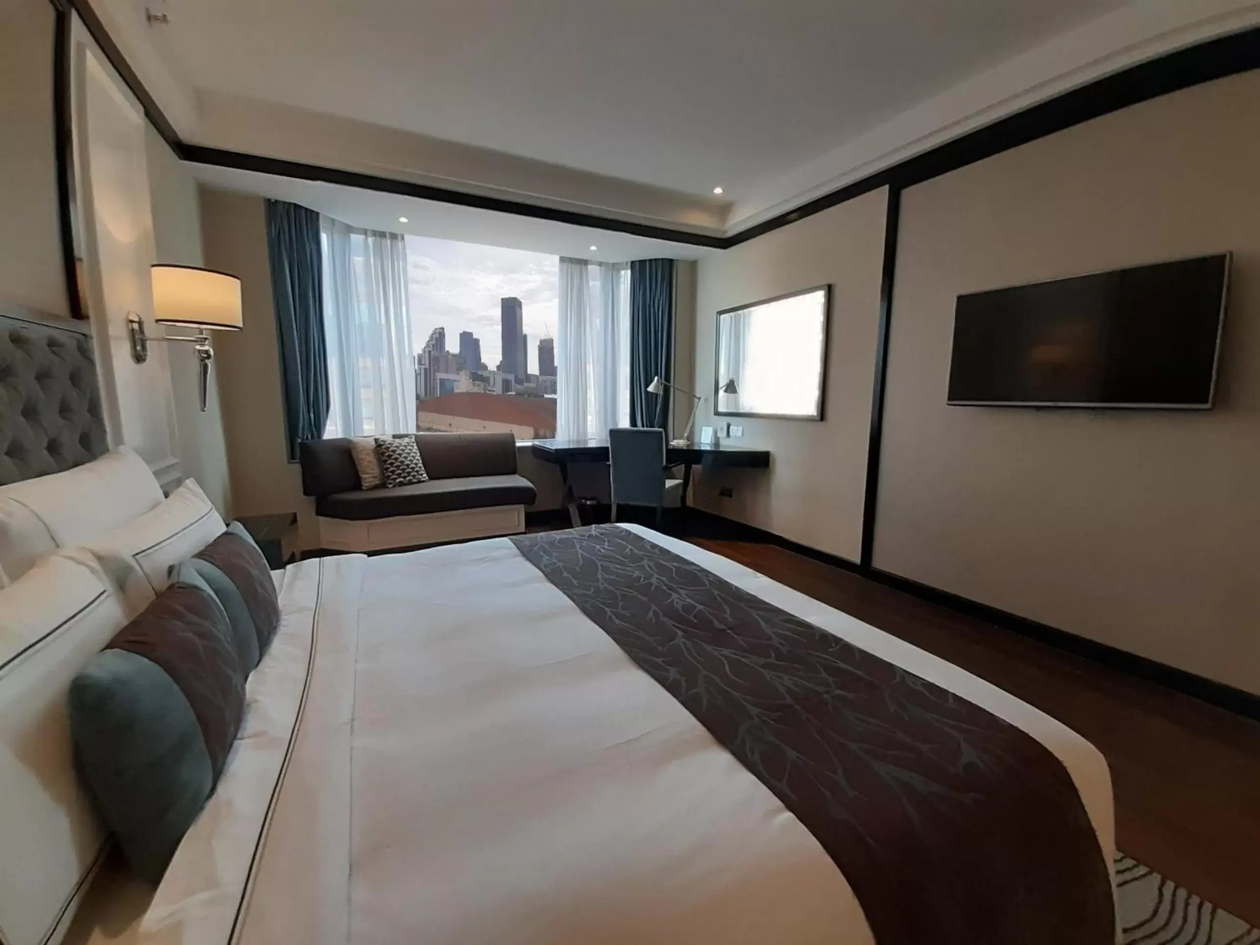 View (from property/room), TV/Entertainment Center in Meliá Kuala Lumpur