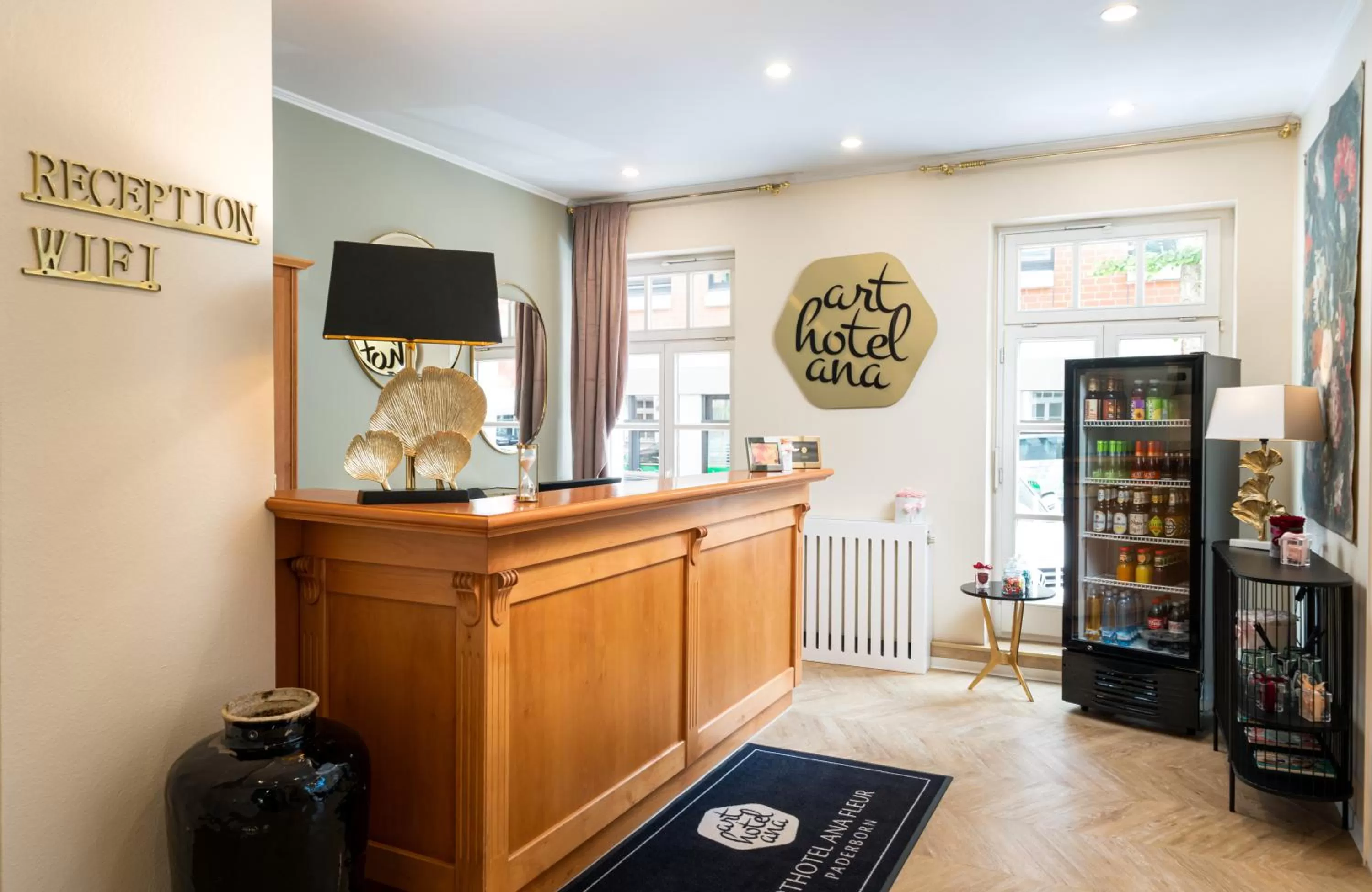 Lobby or reception in Arthotel ANA Fleur