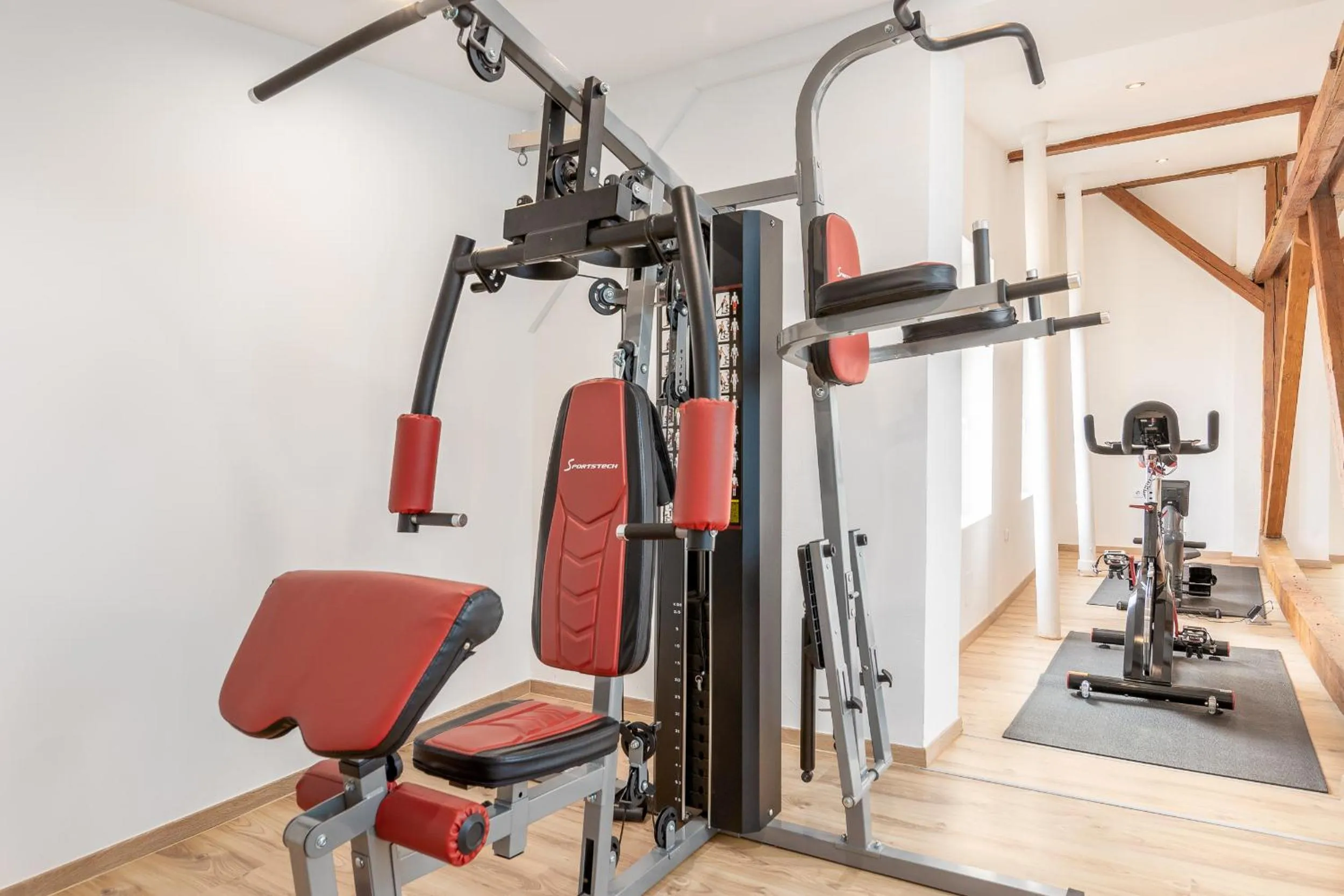 Fitness centre/facilities in Hotel Zentral