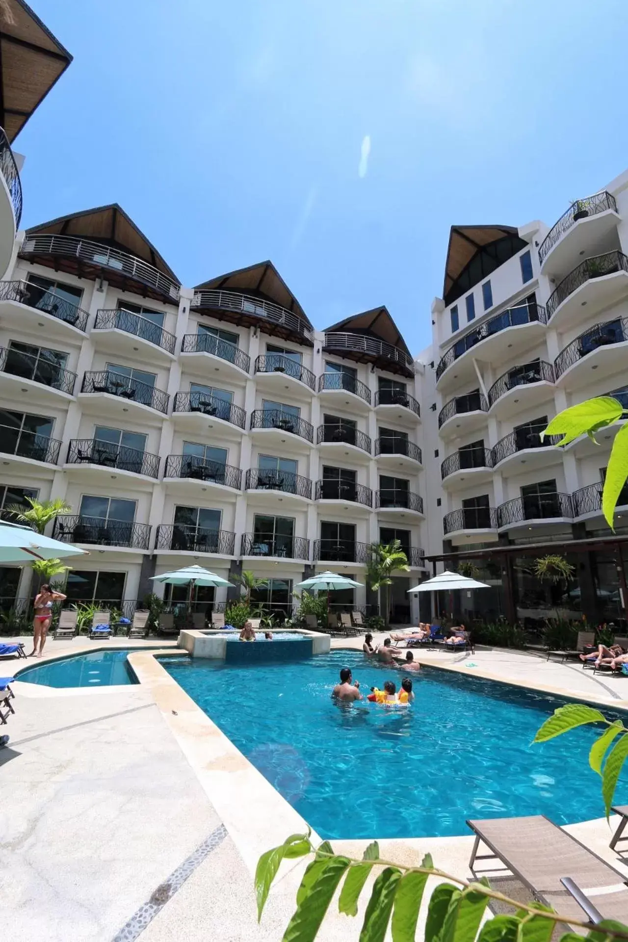 Property building, Swimming Pool in PACIFIC SUITES Boutique Hotel and Bistro