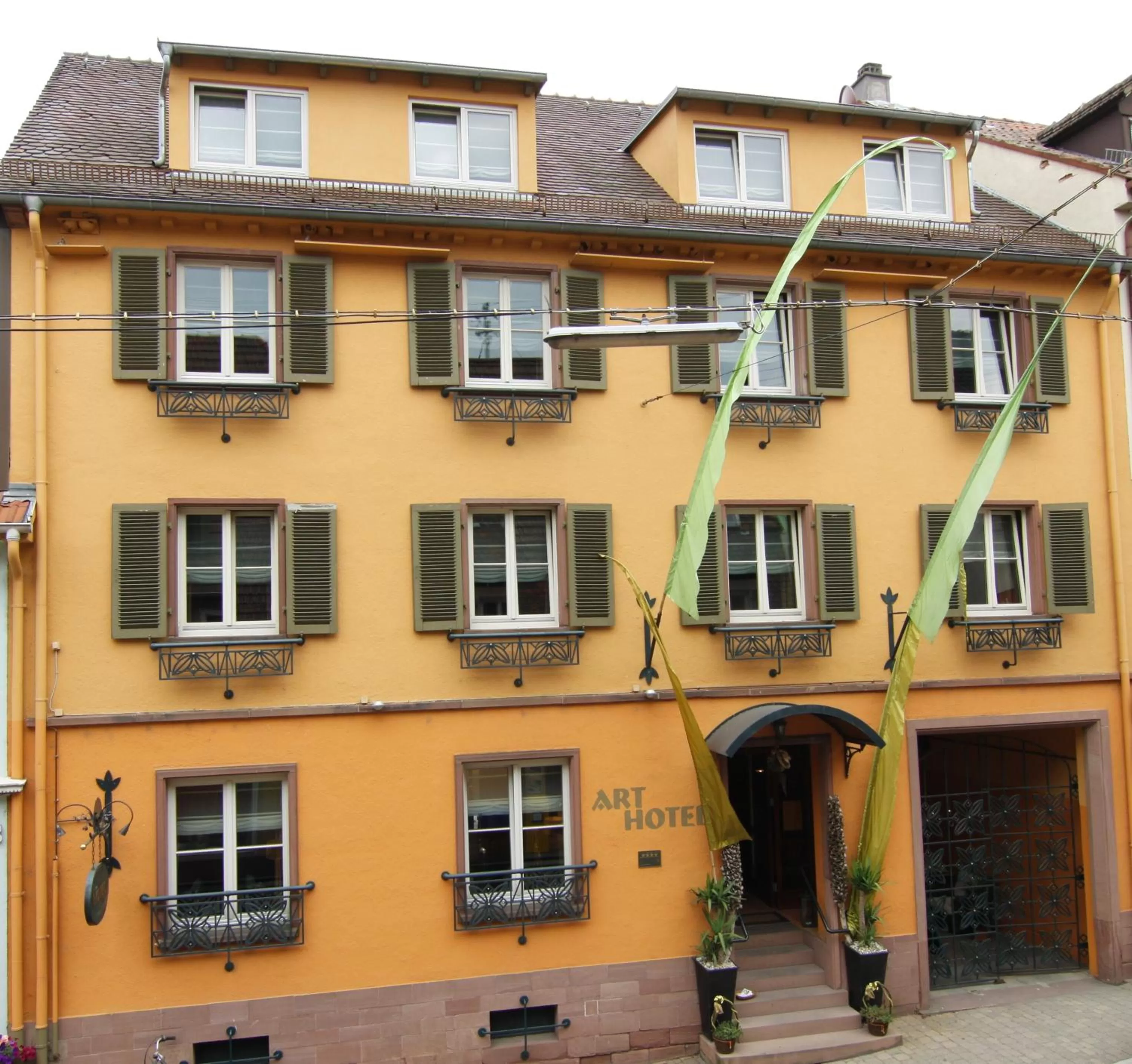 Facade/entrance in Art Hotel Neckar