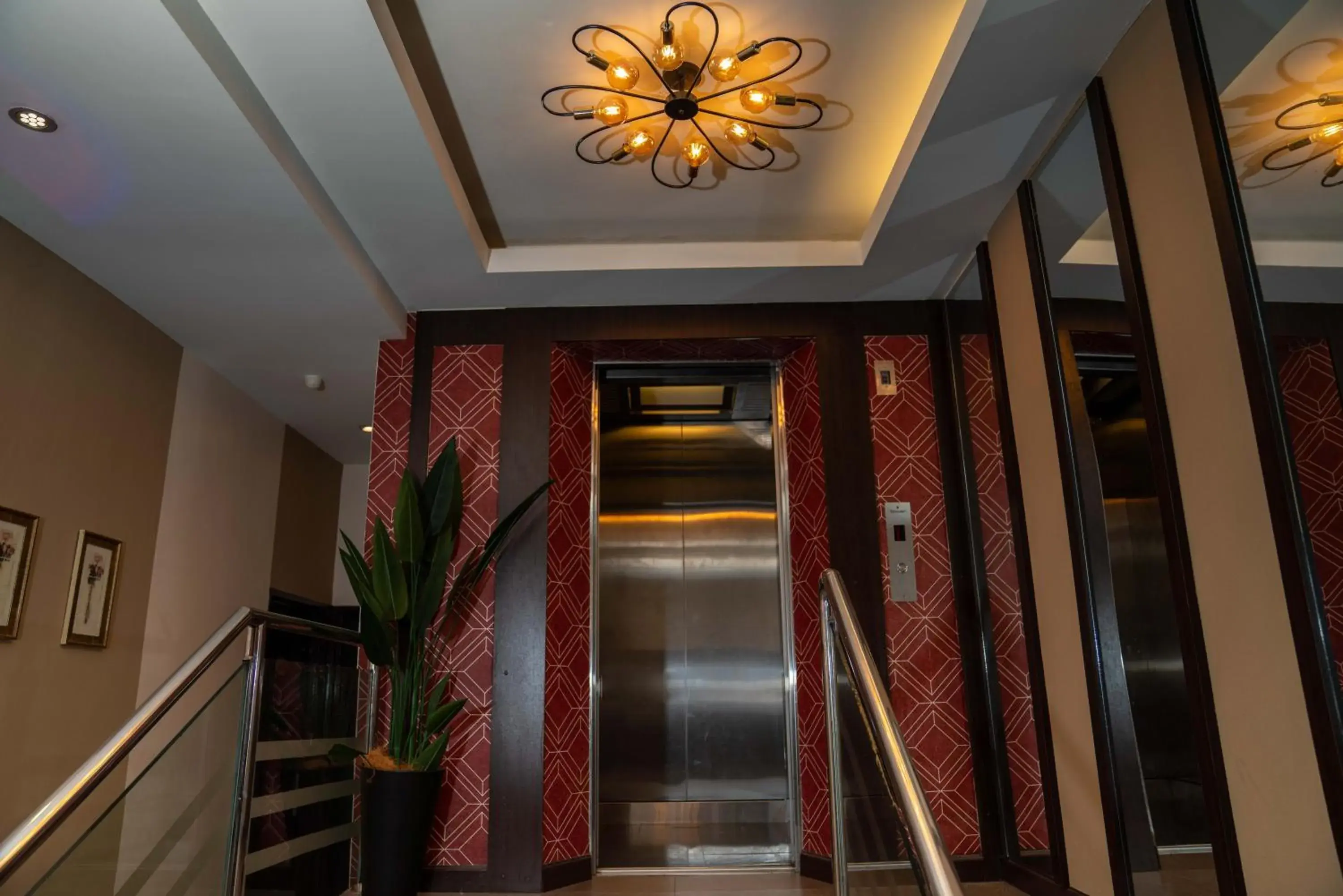 elevator in Hotel Eastana