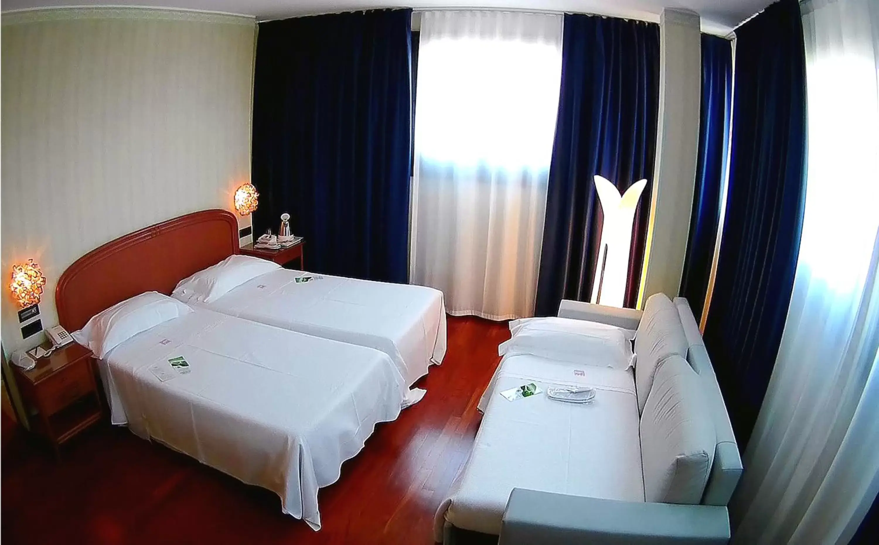 Photo of the whole room, Bed in Abacus Hotel