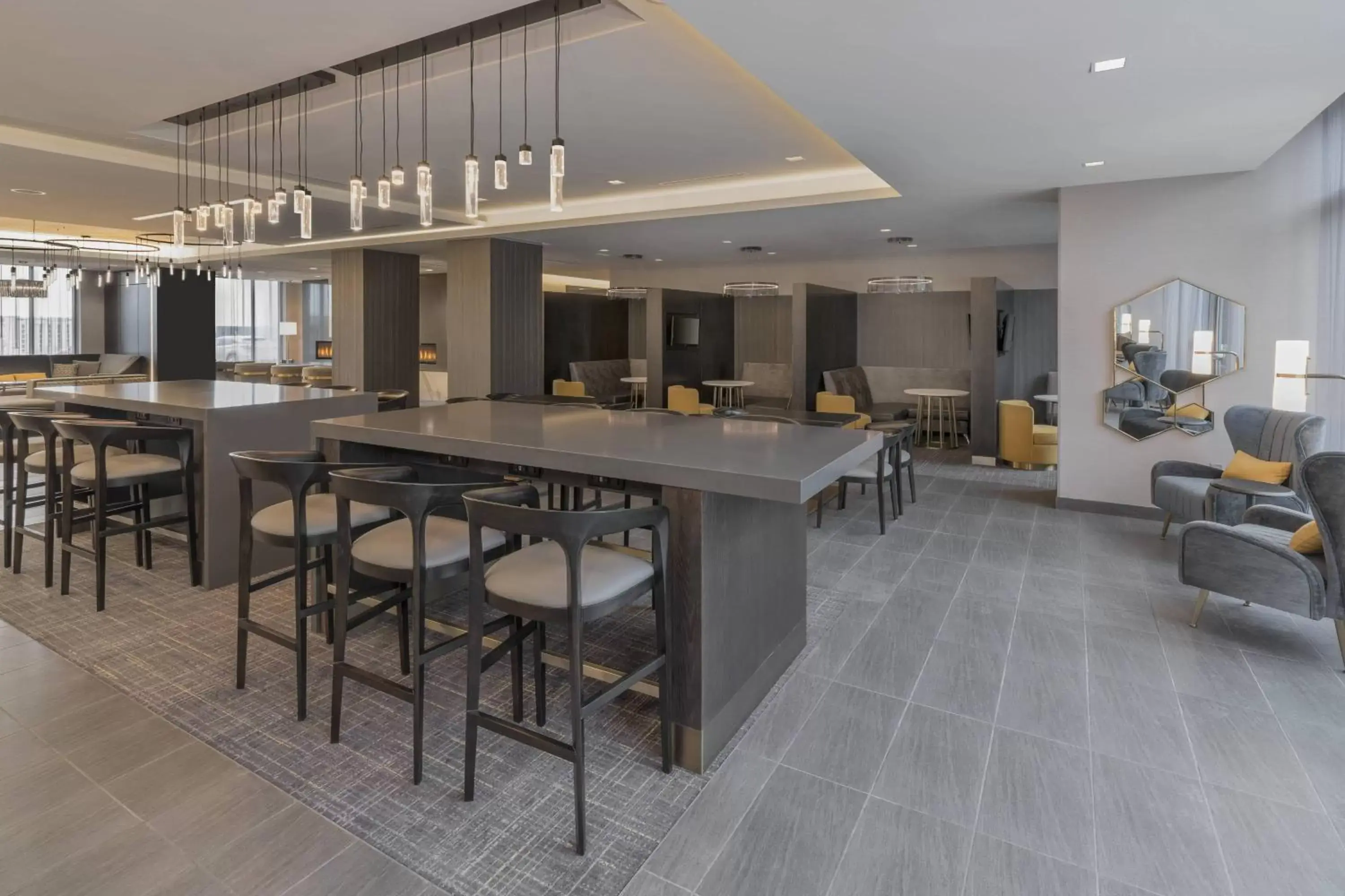 Lobby or reception, Lounge/Bar in Residence Inn by Marriott Halifax Dartmouth