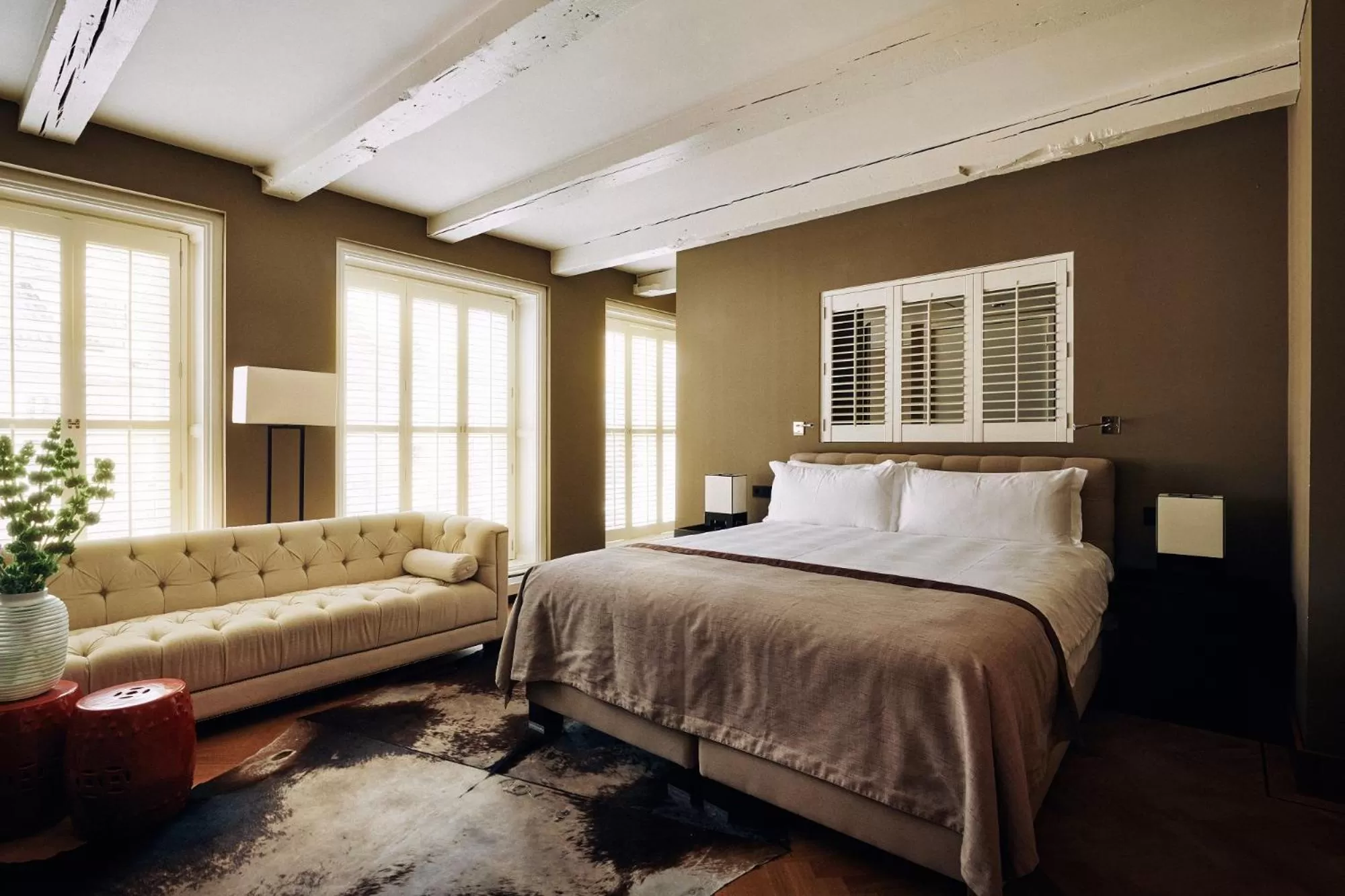 Photo of the whole room, Bed in Prinsenhof