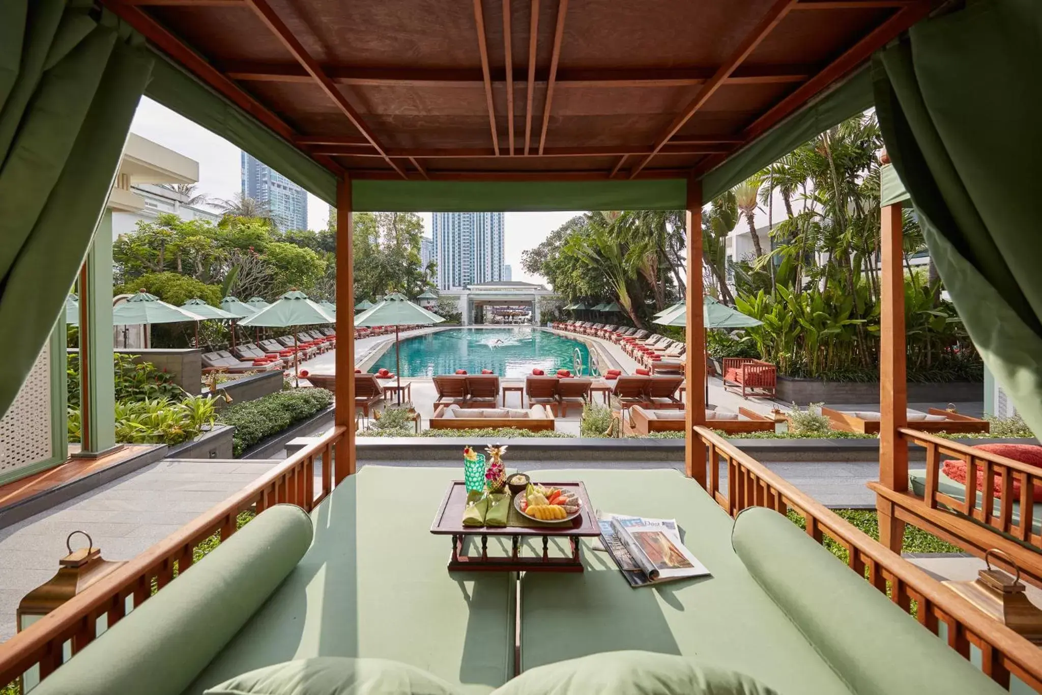 Swimming pool, Pool View in Mandarin Oriental Bangkok - SHA Extra Plus