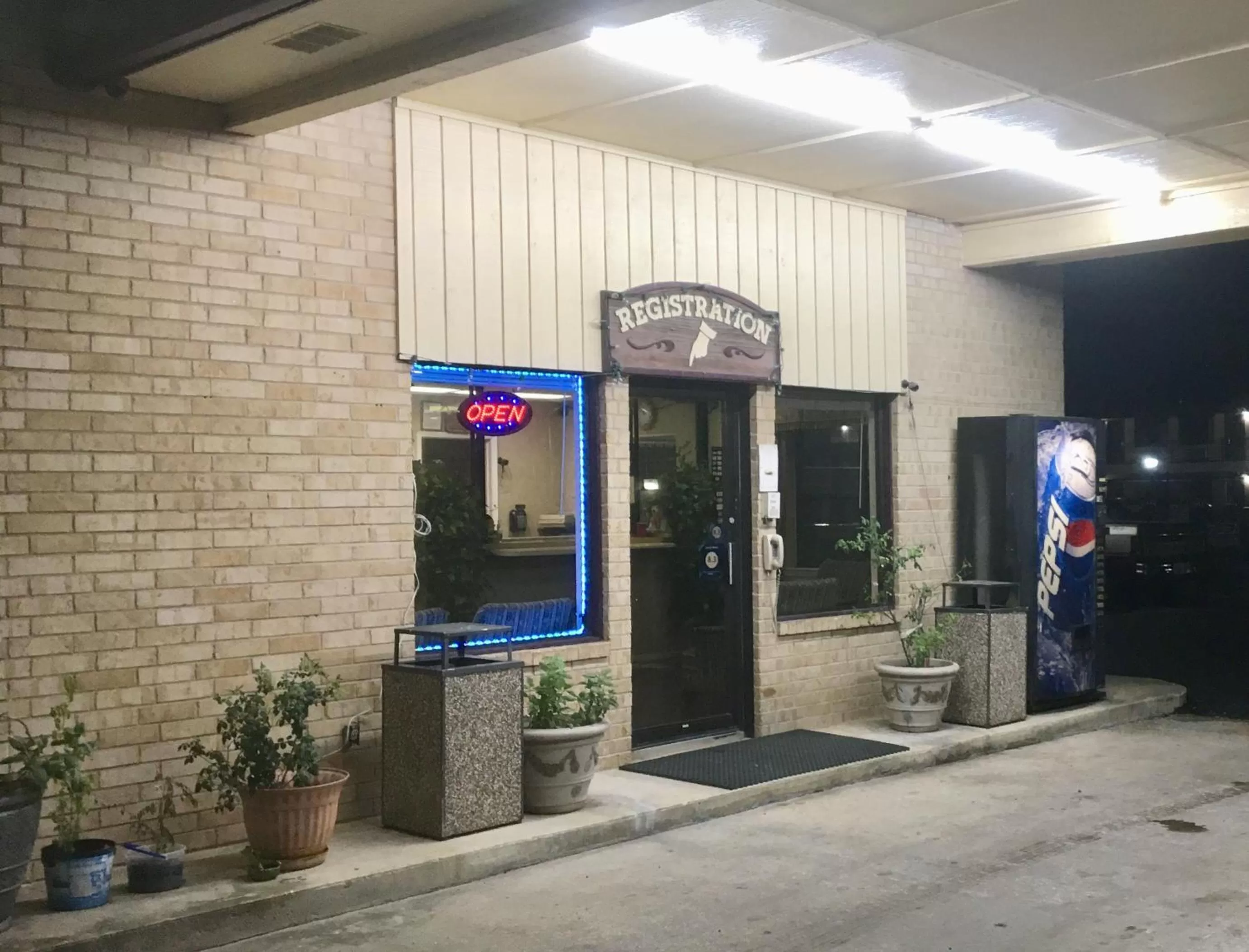 Lobby or reception in The inn at Mexia