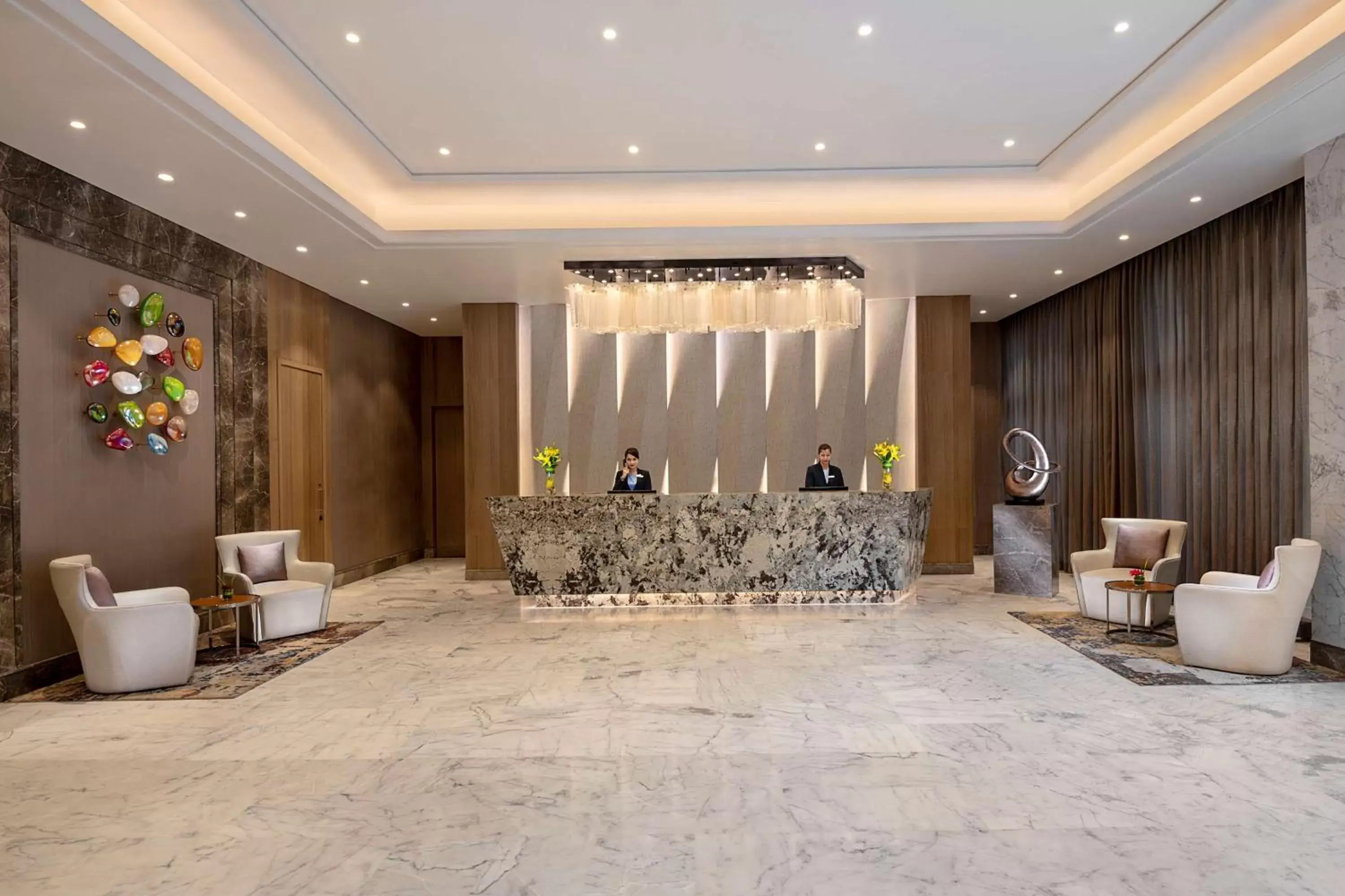 Lobby or reception in Radisson Mumbai Andheri MIDC Lobby or reception in Radisson Mumbai Andheri MIDC