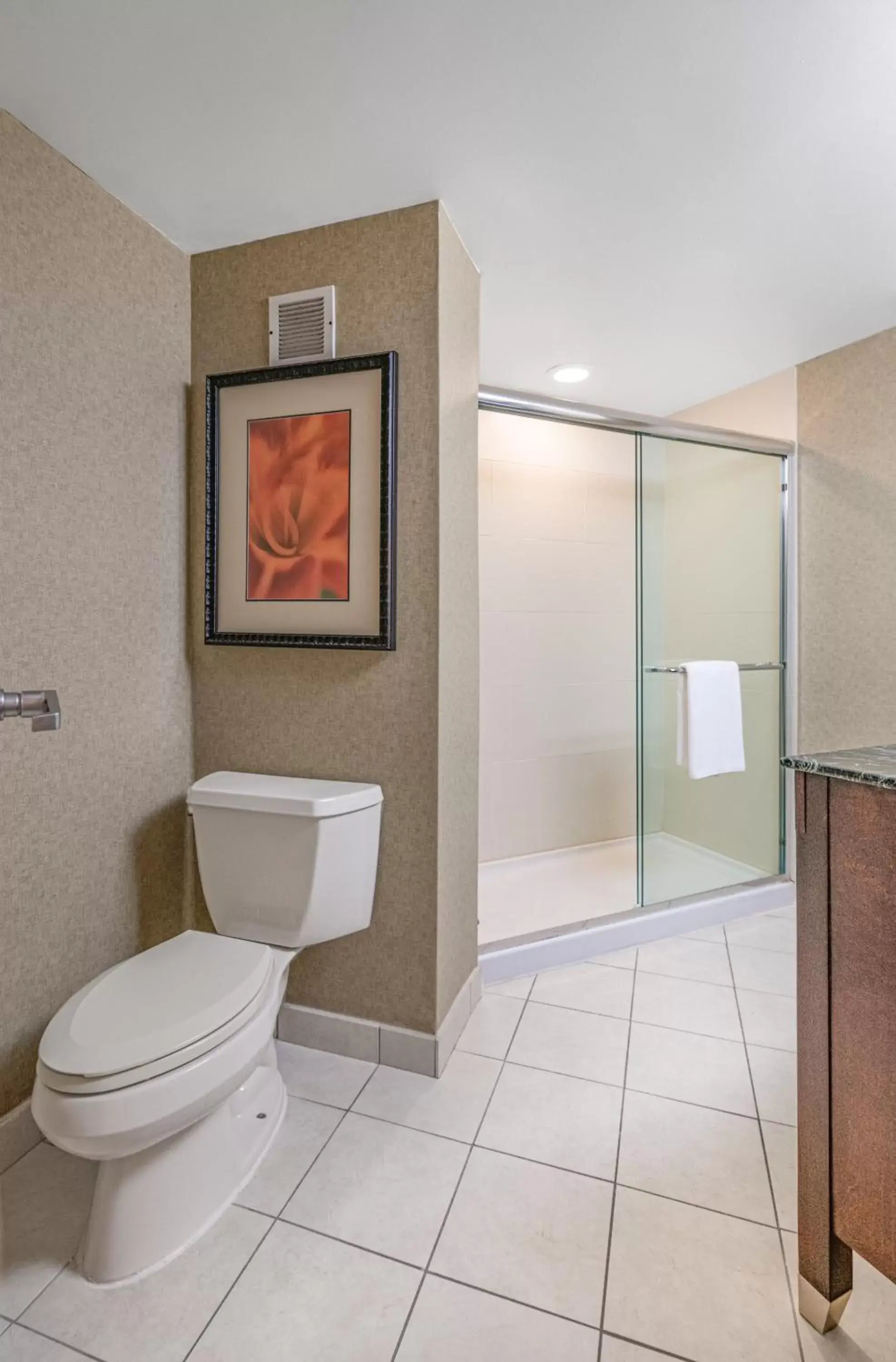 Bathroom in Harmony Suites Secaucus Meadowlands