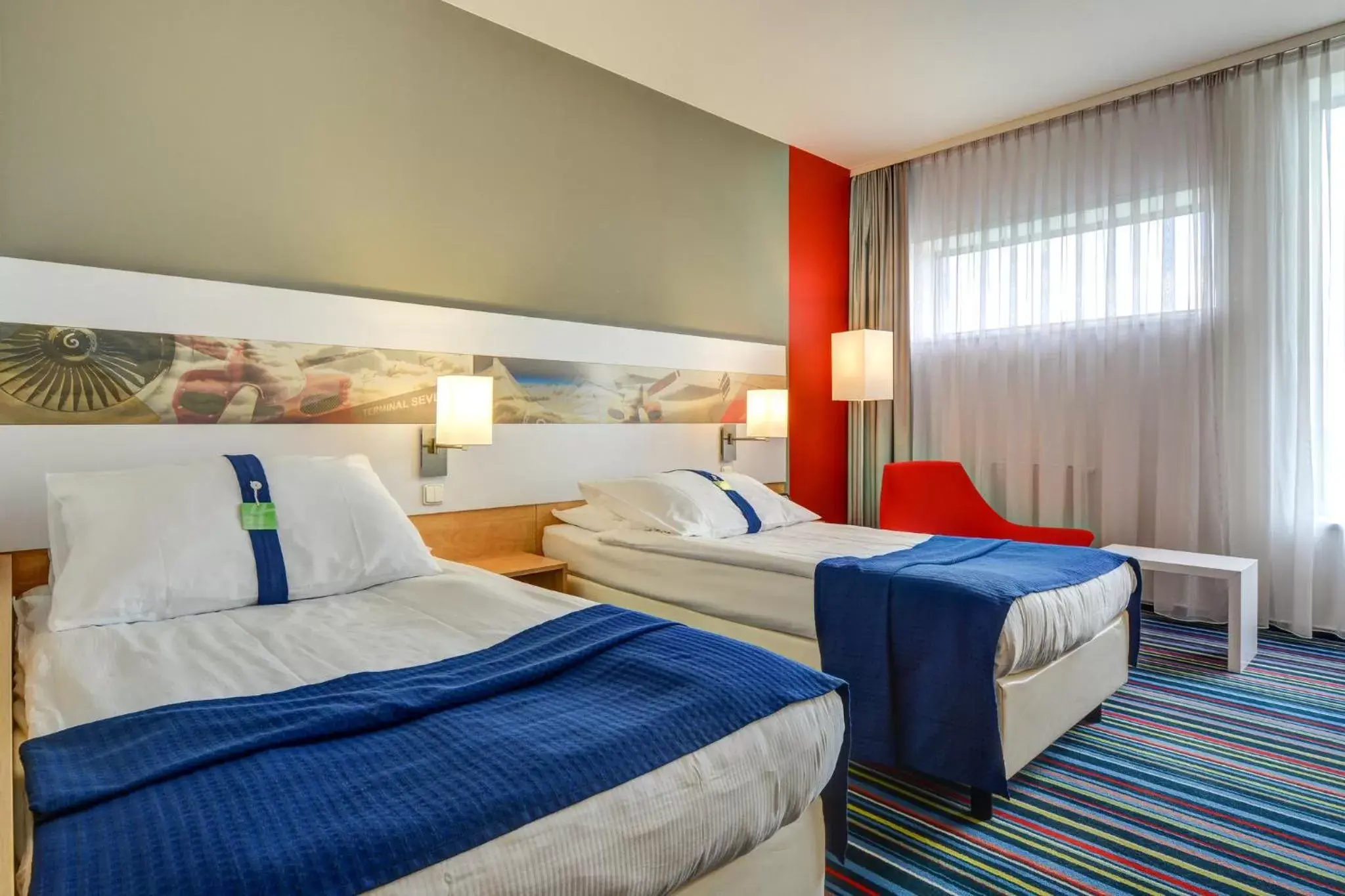 Photo of the whole room, Bed in Holiday Inn Prague Airport, an IHG Hotel